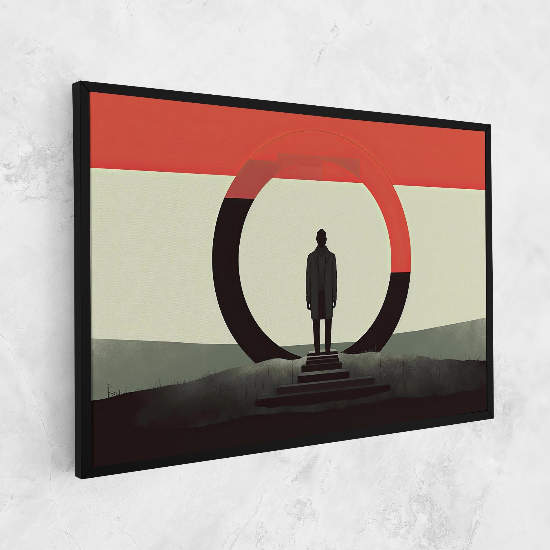 Obraz na Płótnie Portal Art mockup 1