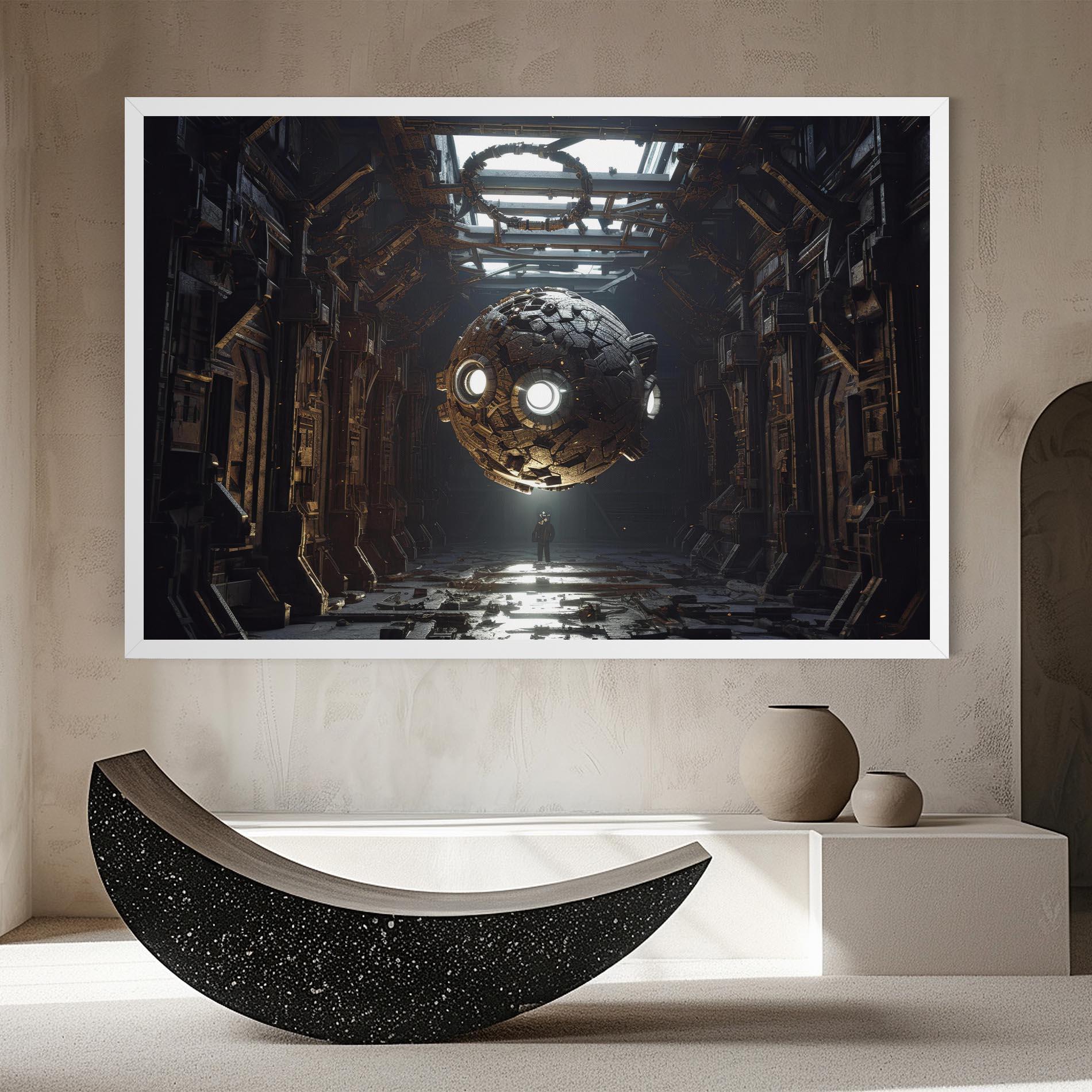 Obraz na Płótnie Cryptic Art mockup 8