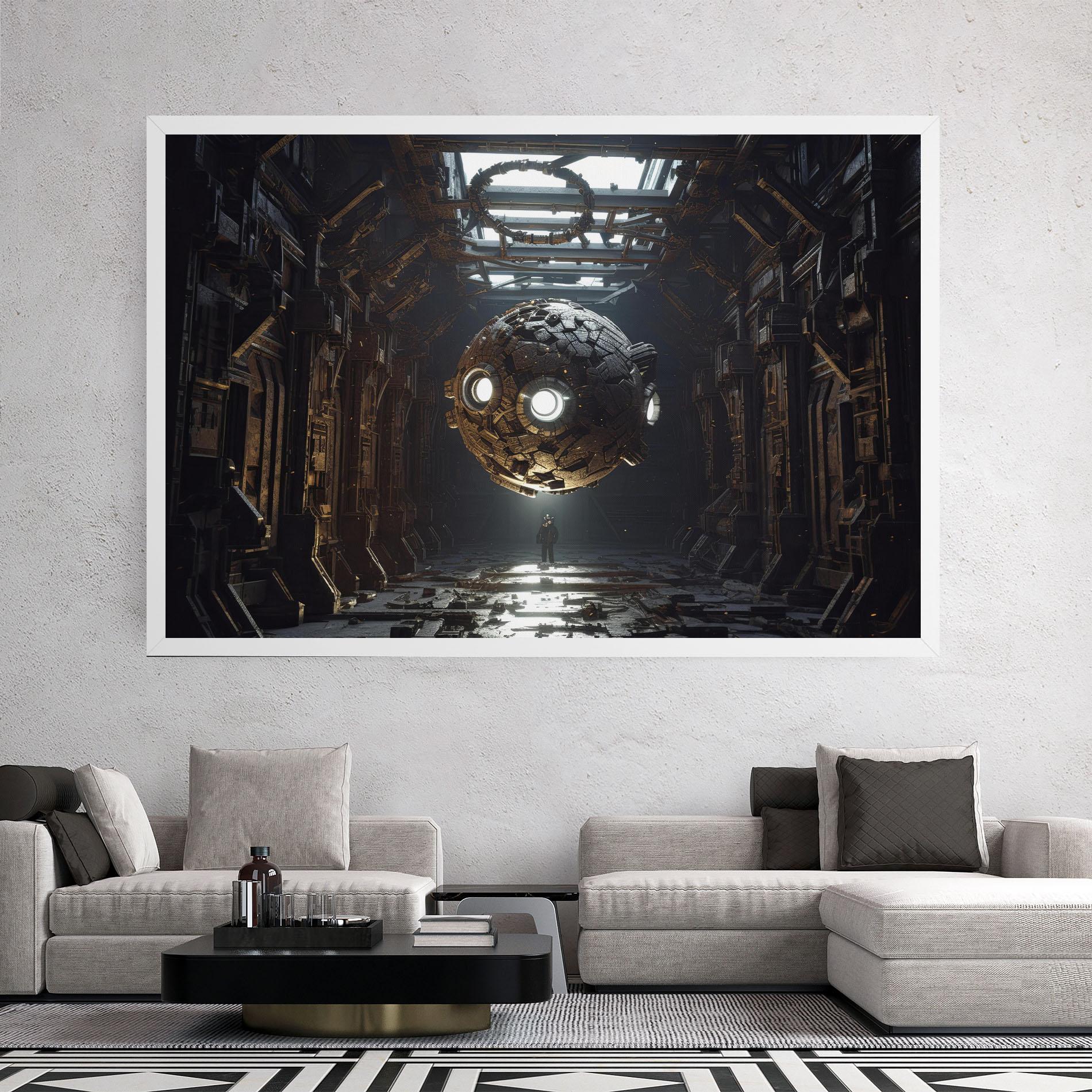 Obraz na Płótnie Cryptic Art mockup 2