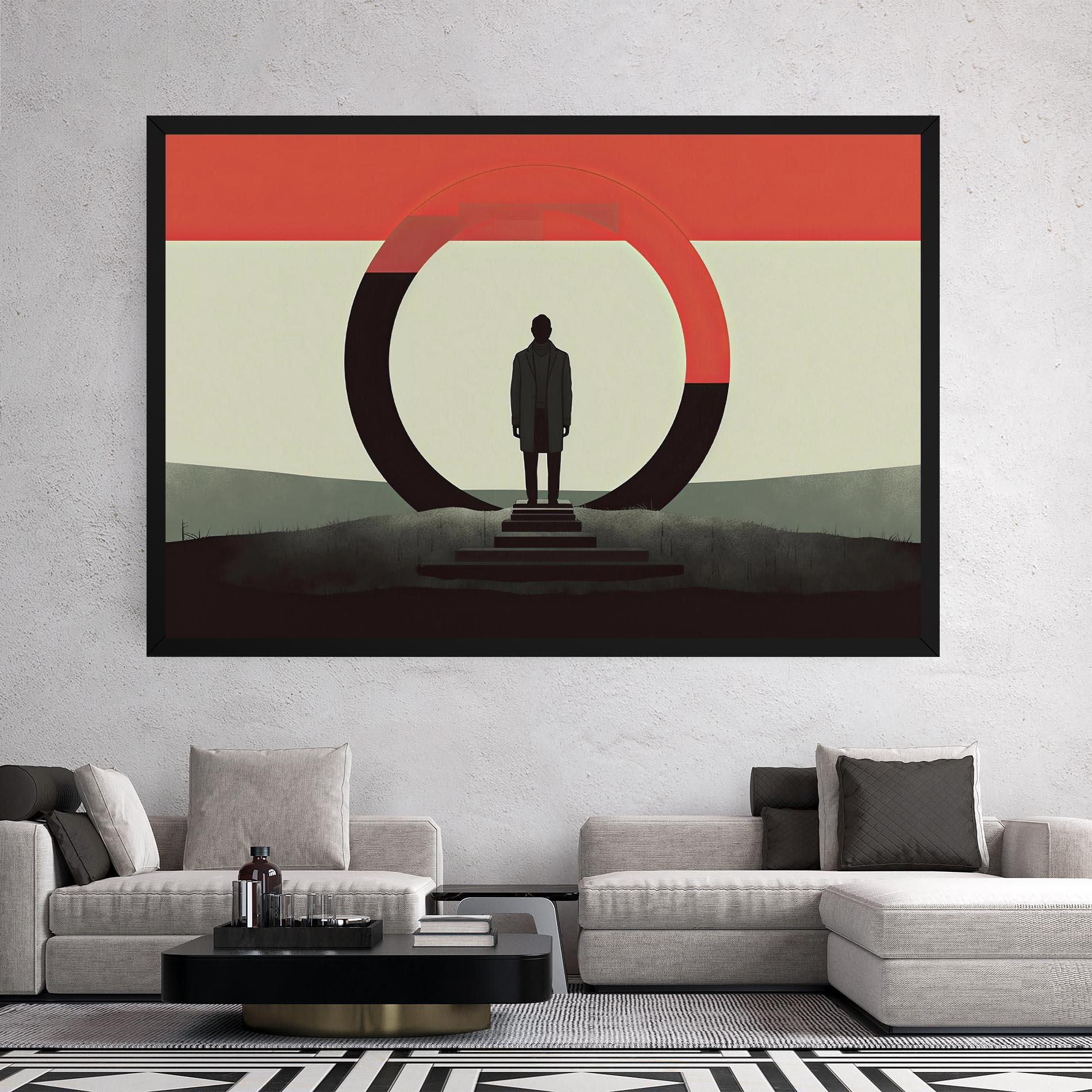 Obraz na Płótnie Portal Art mockup 2