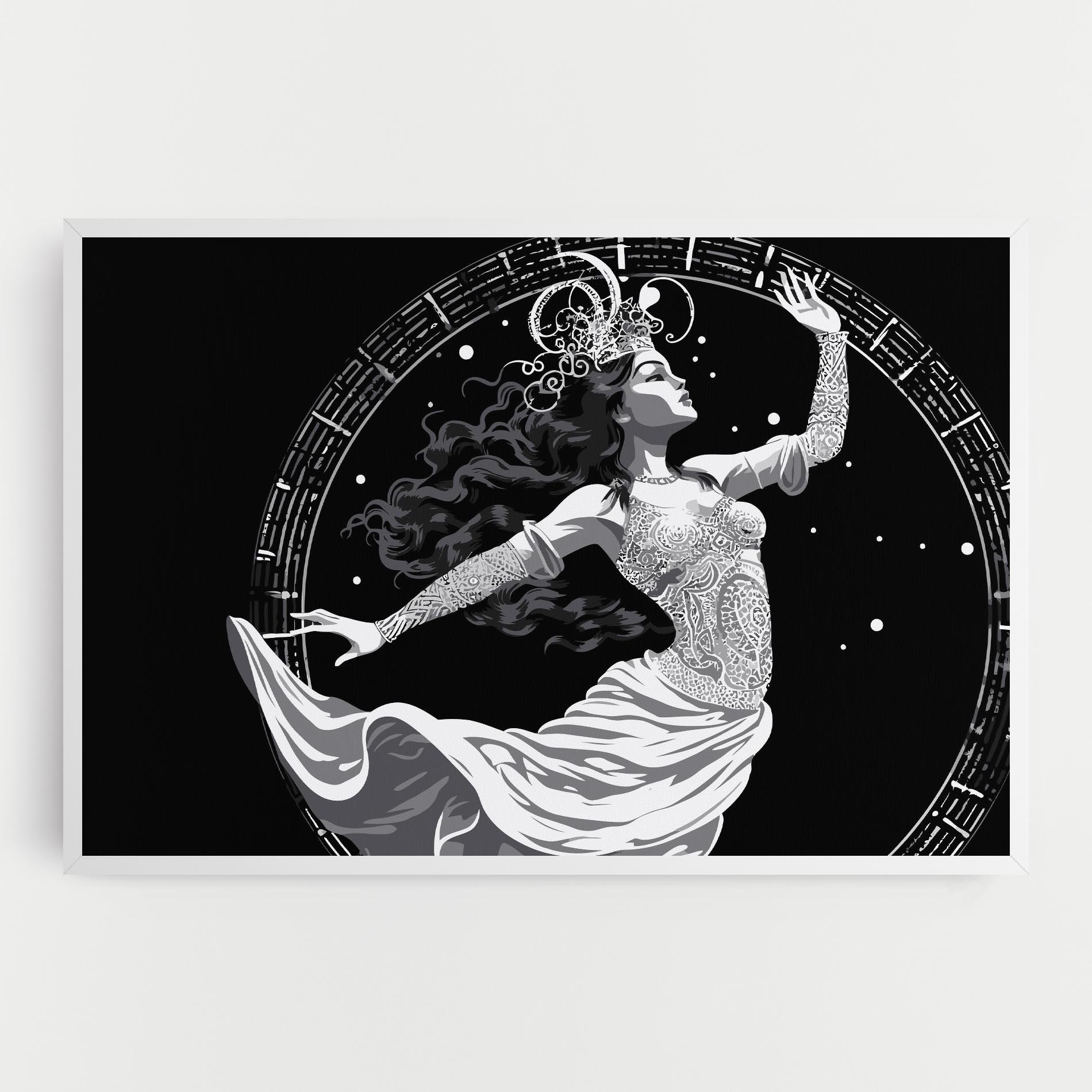 Obraz na Płótnie Beautiful Witch mockup 0