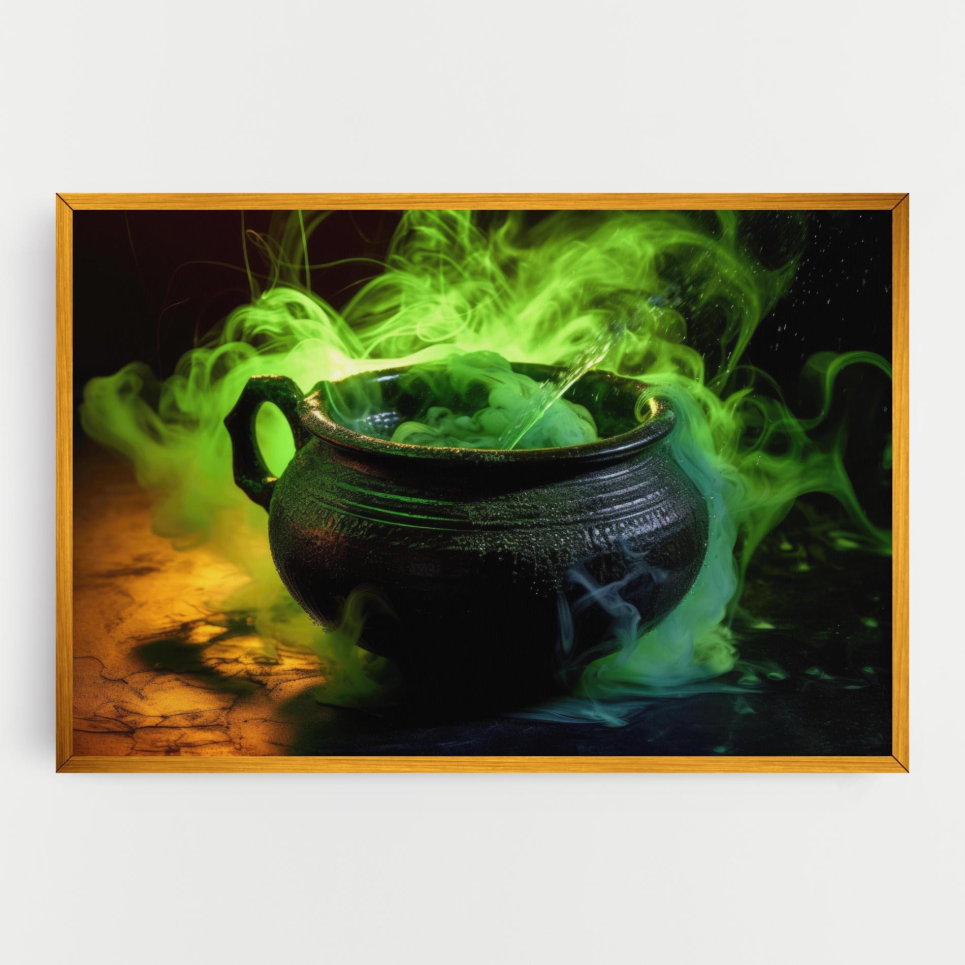 Obraz na Płótnie Green Portion mockup 0