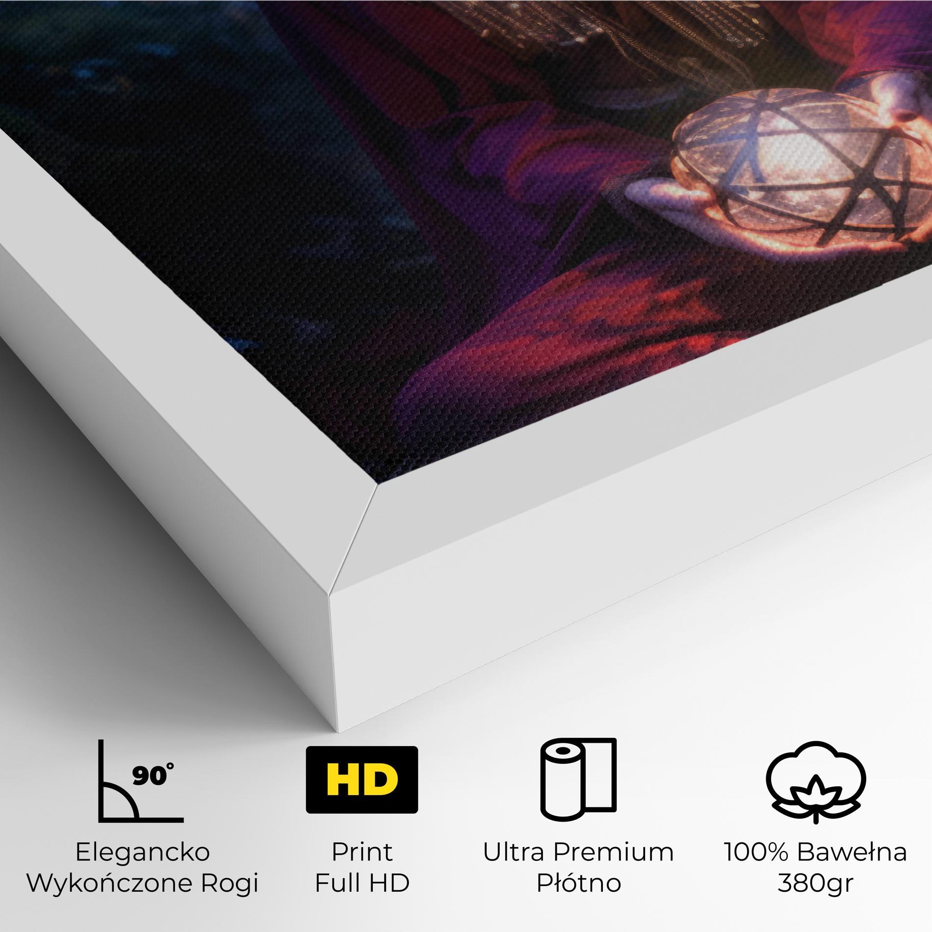 Obraz na Płótnie Garden Witch mockup 4