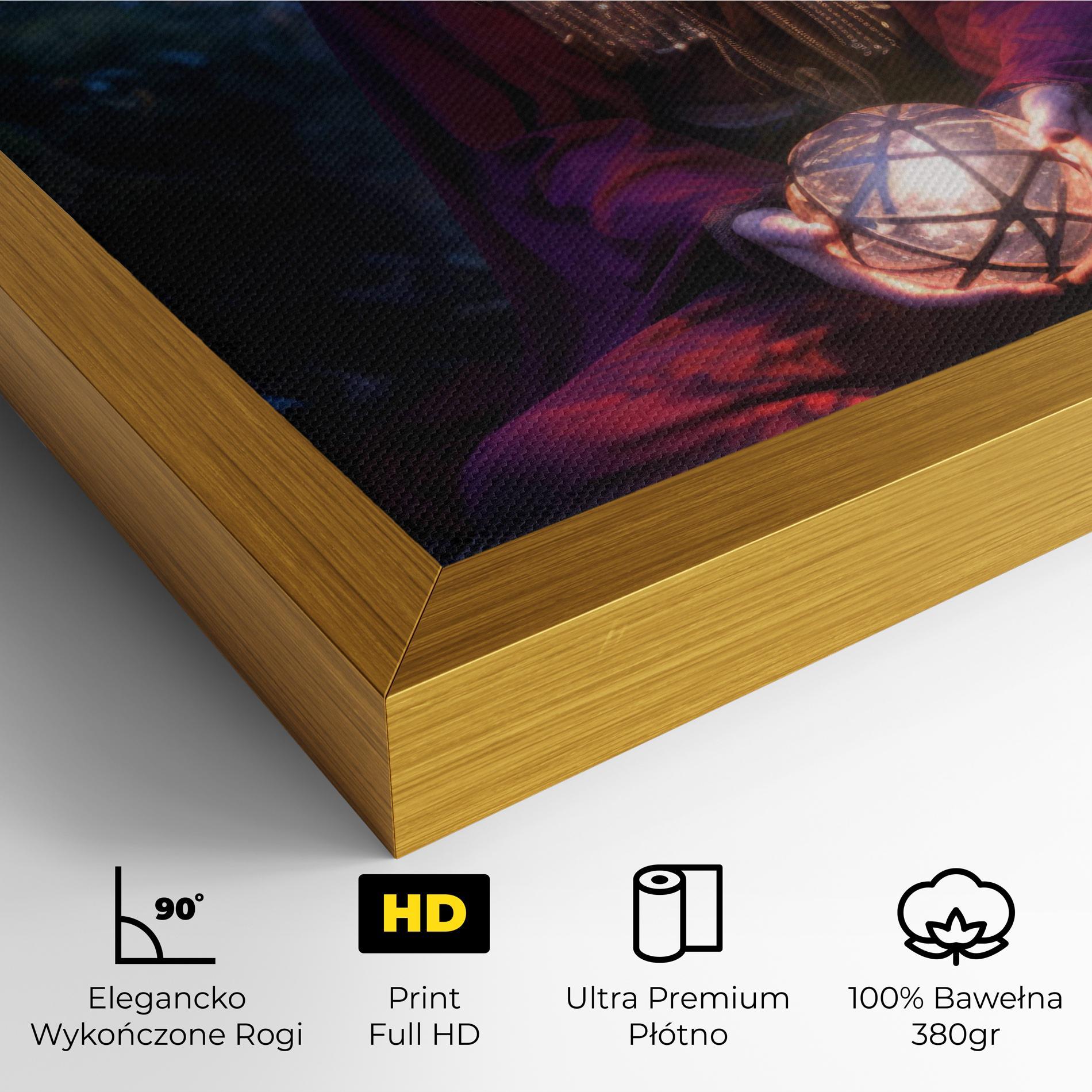 Obraz na Płótnie Garden Witch mockup 4