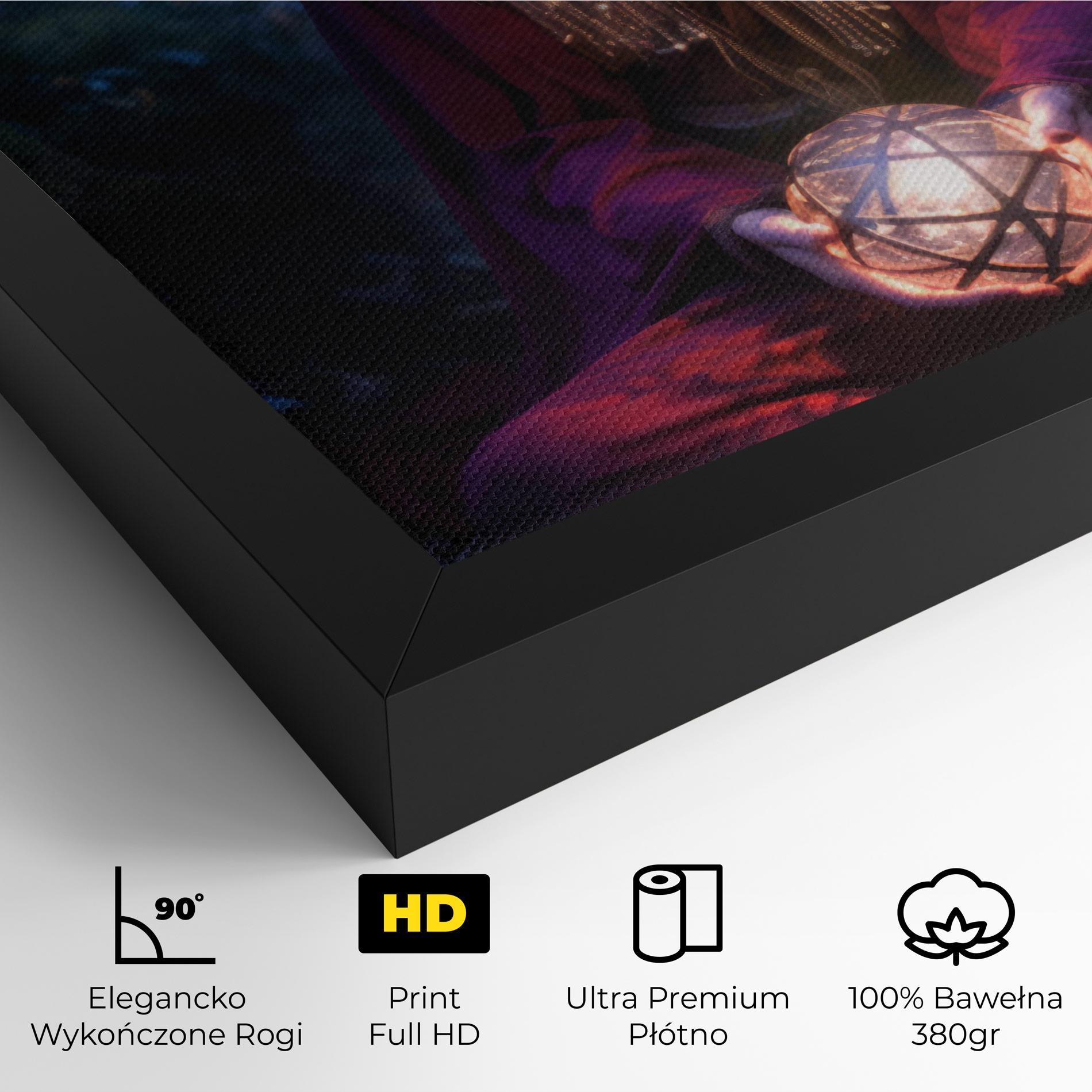 Obraz na Płótnie Garden Witch mockup 4