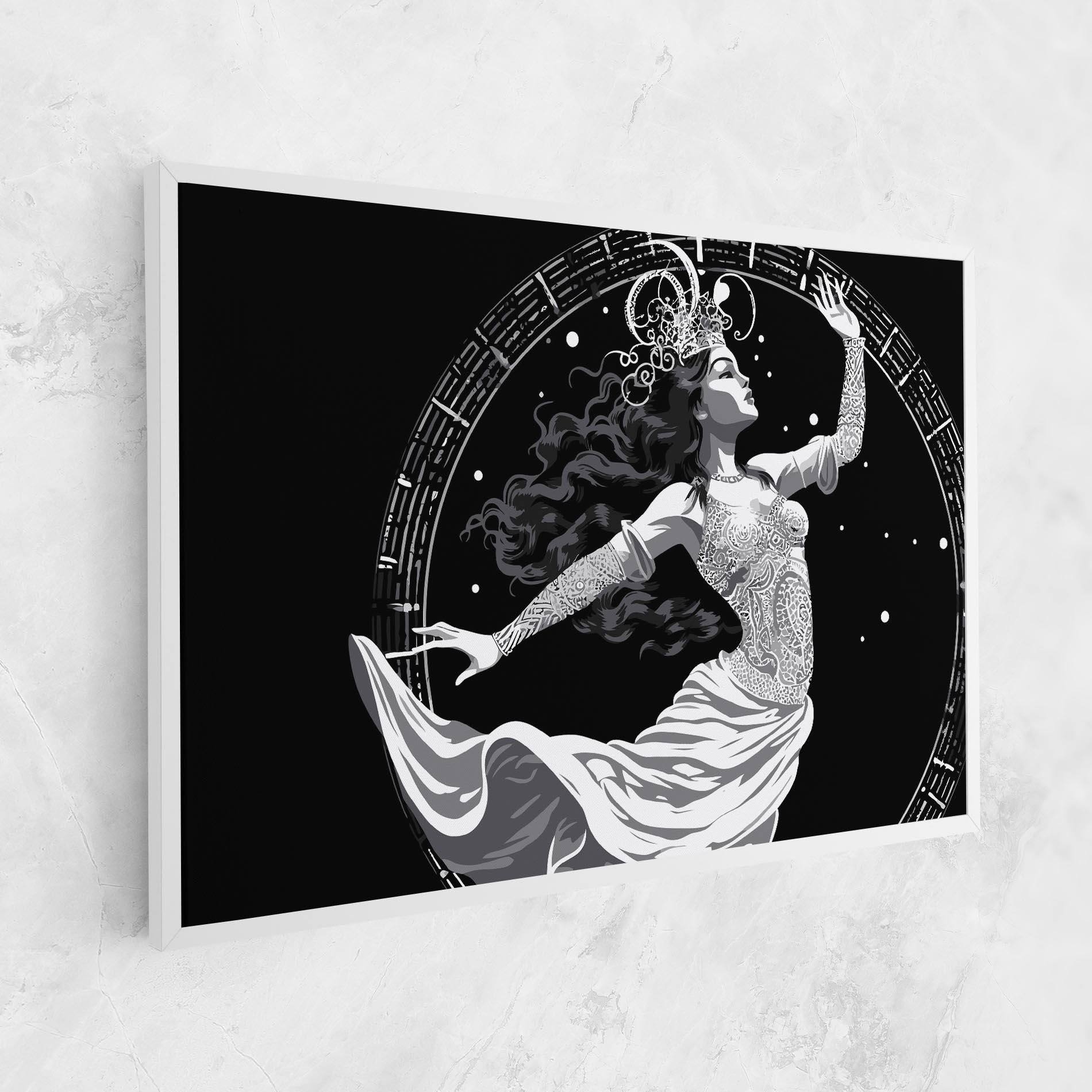 Obraz na Płótnie Beautiful Witch mockup 1