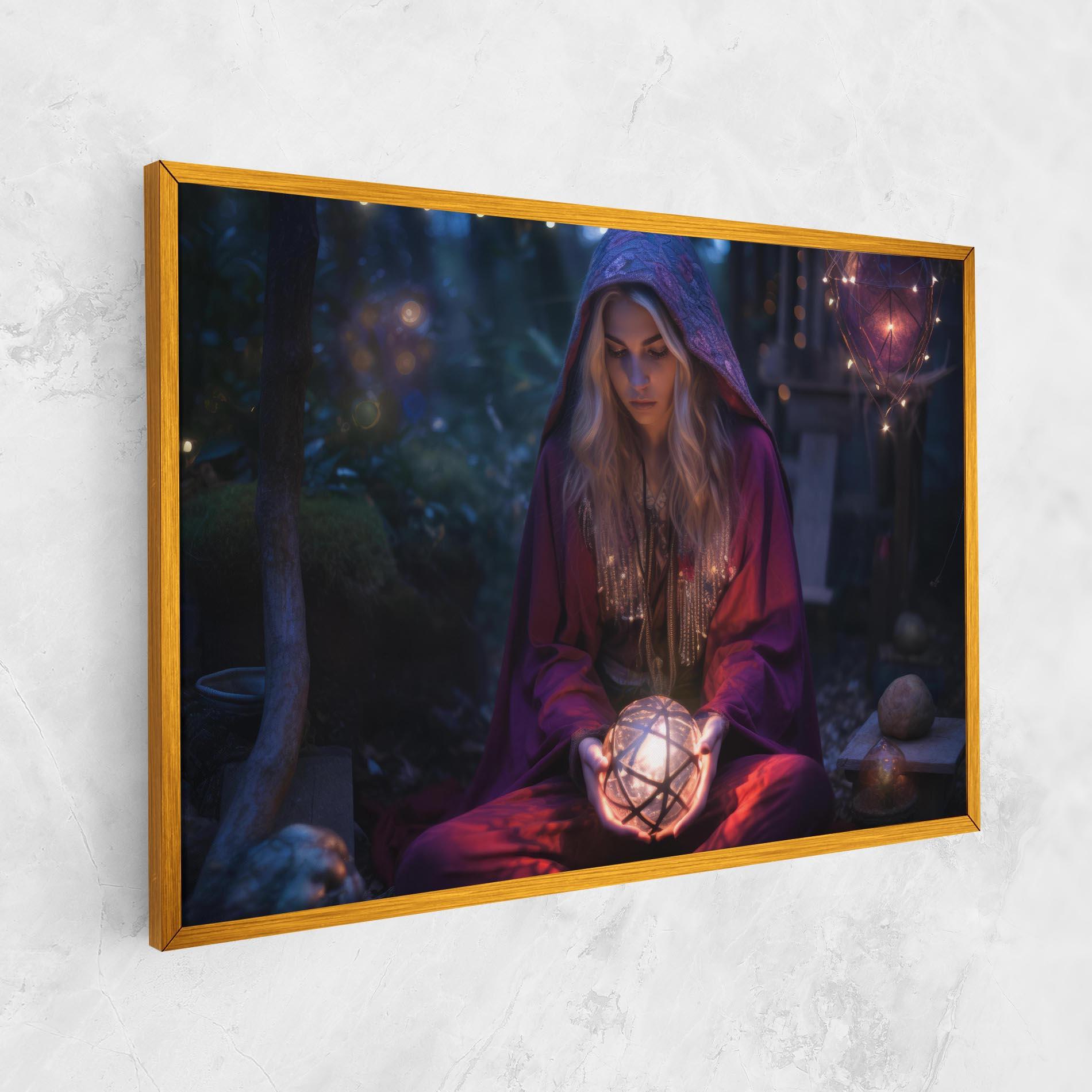 Obraz na Płótnie Garden Witch mockup 1