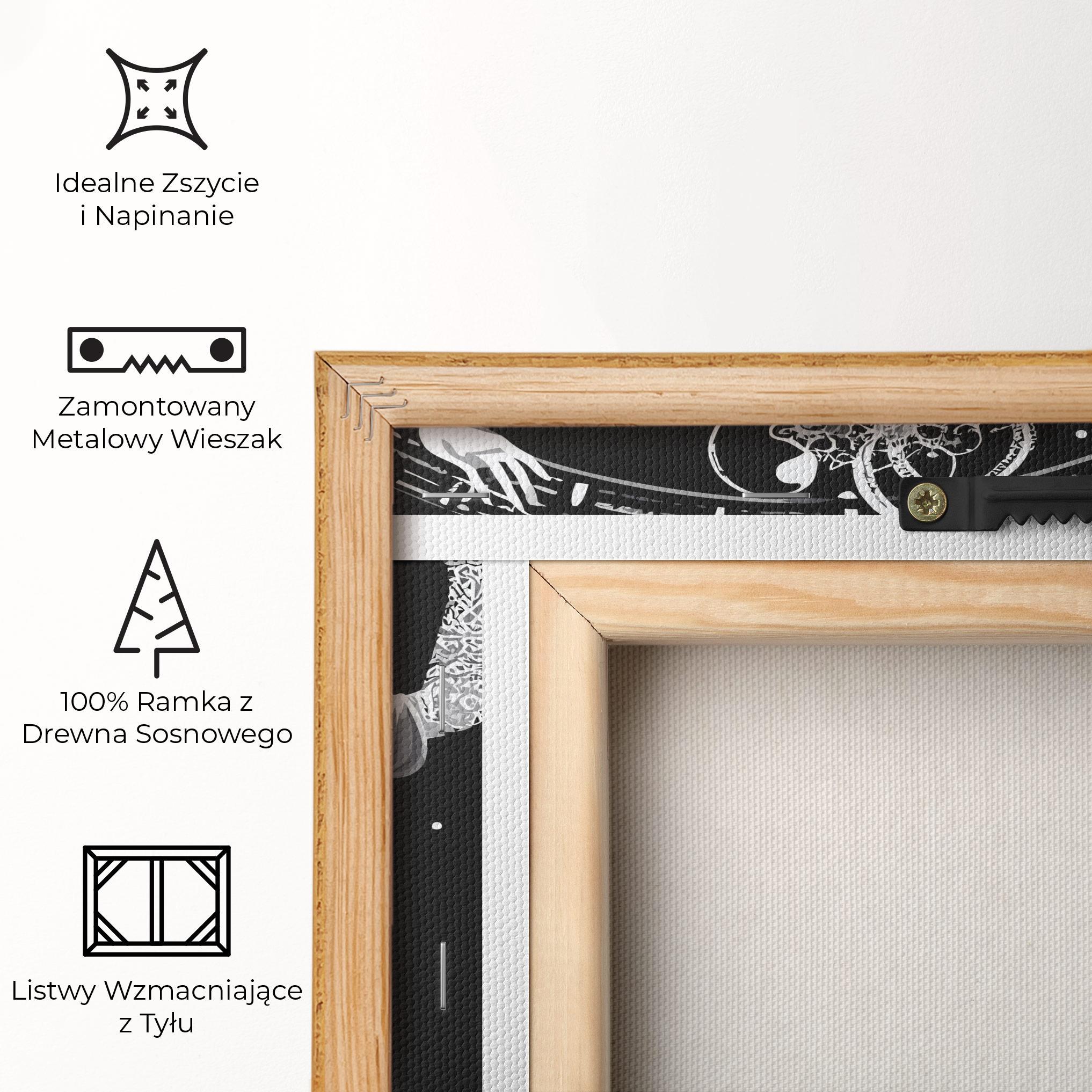 Obraz na Płótnie Beautiful Witch mockup 5