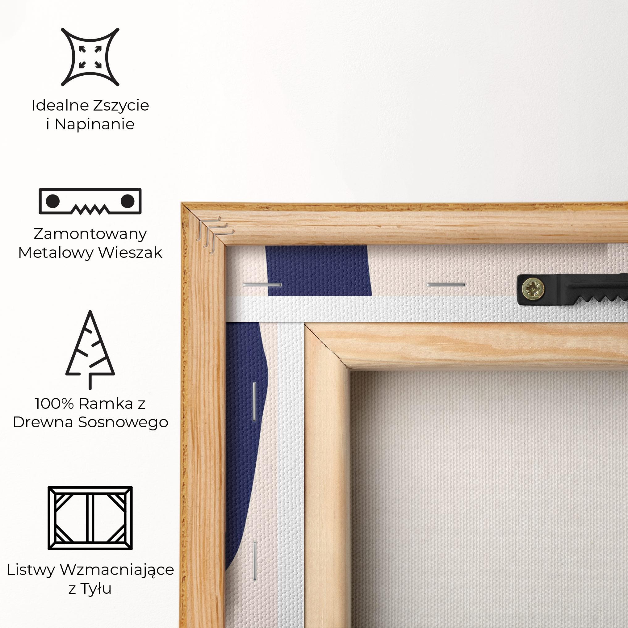 Obraz na Płótnie Magic Purple Hands mockup 5