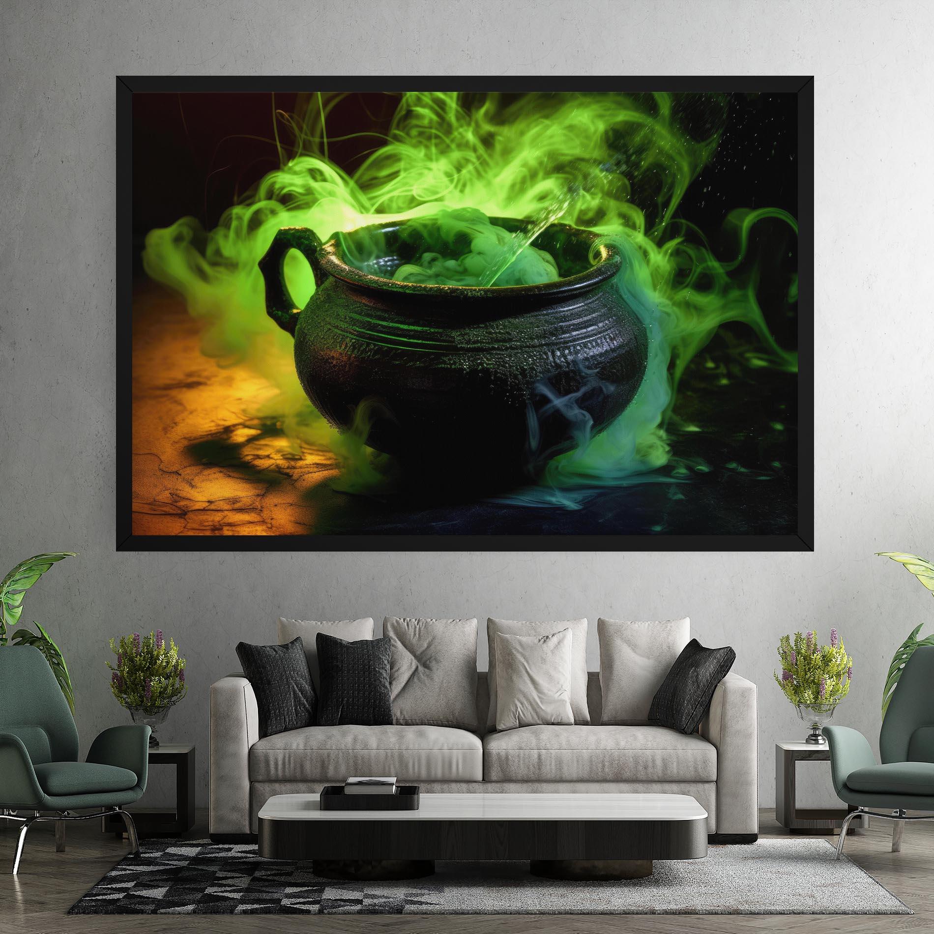 Obraz na Płótnie Green Portion mockup 7