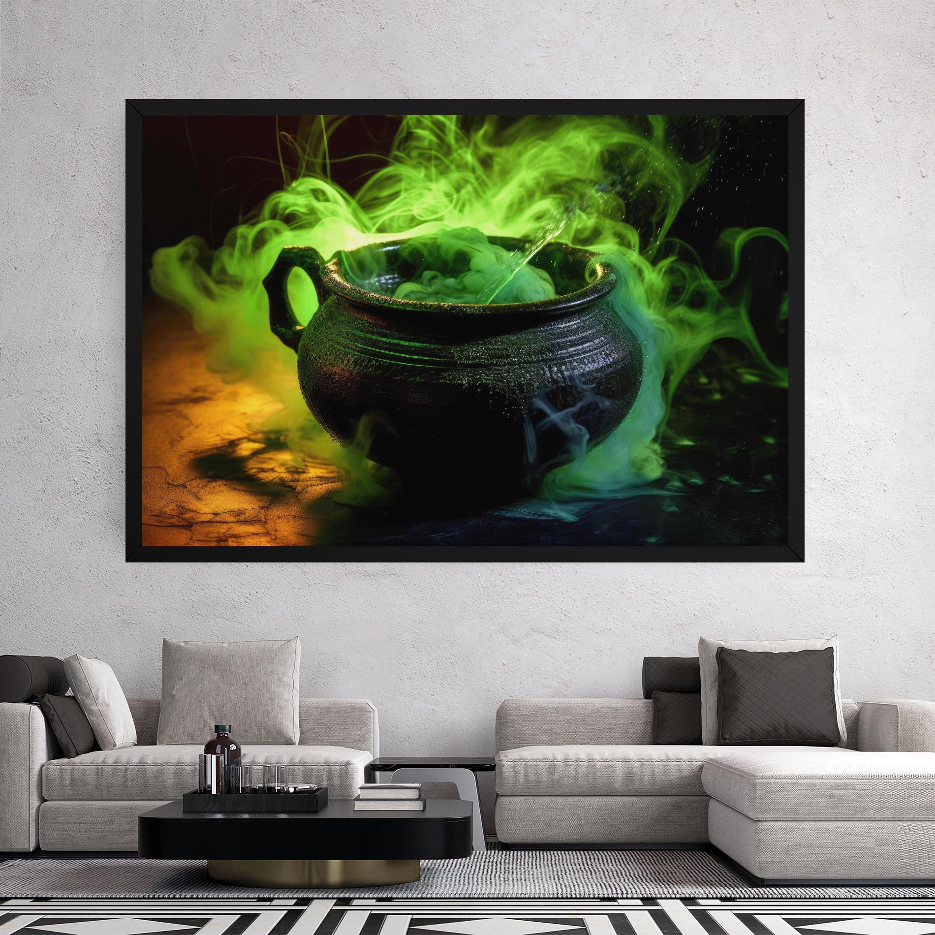 Obraz na Płótnie Green Portion mockup 2