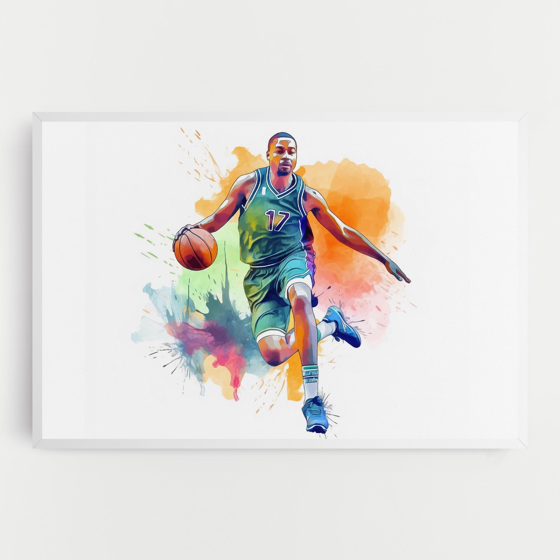 Obraz na Płótnie Playing Basket mockup 0