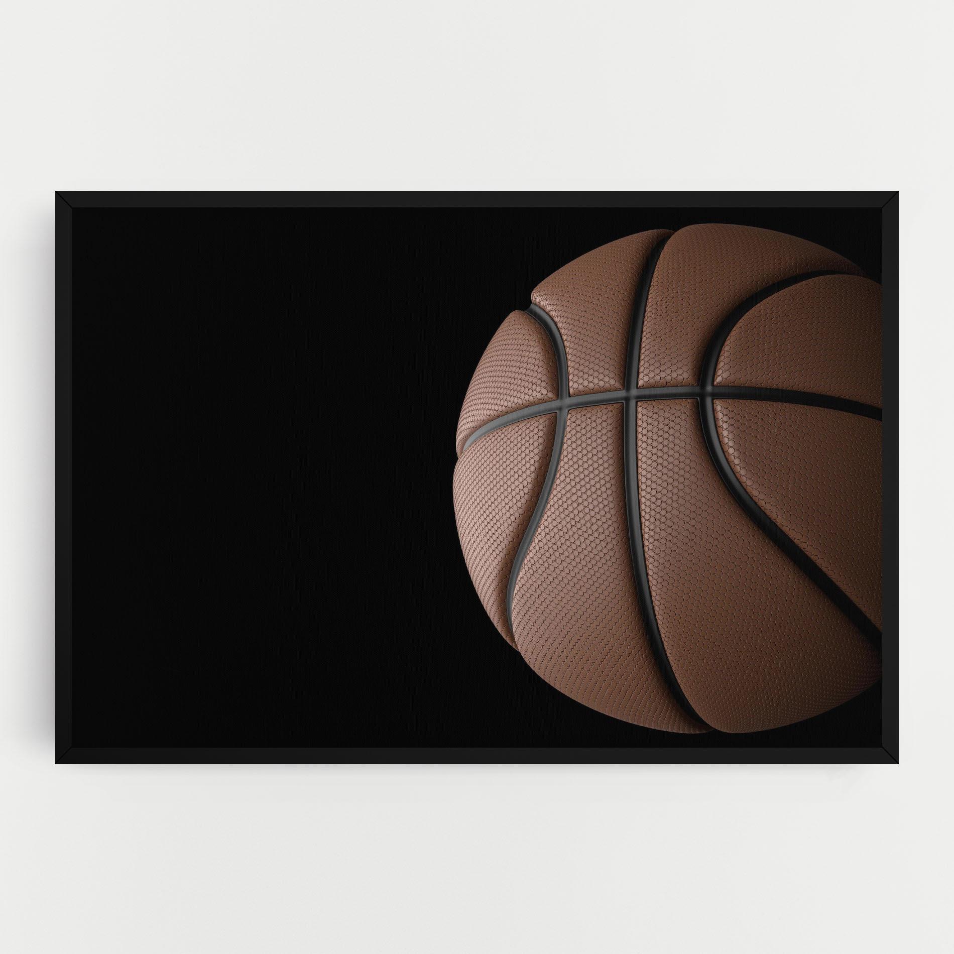 Obraz na Płótnie 3d Basketball Ball mockup 0