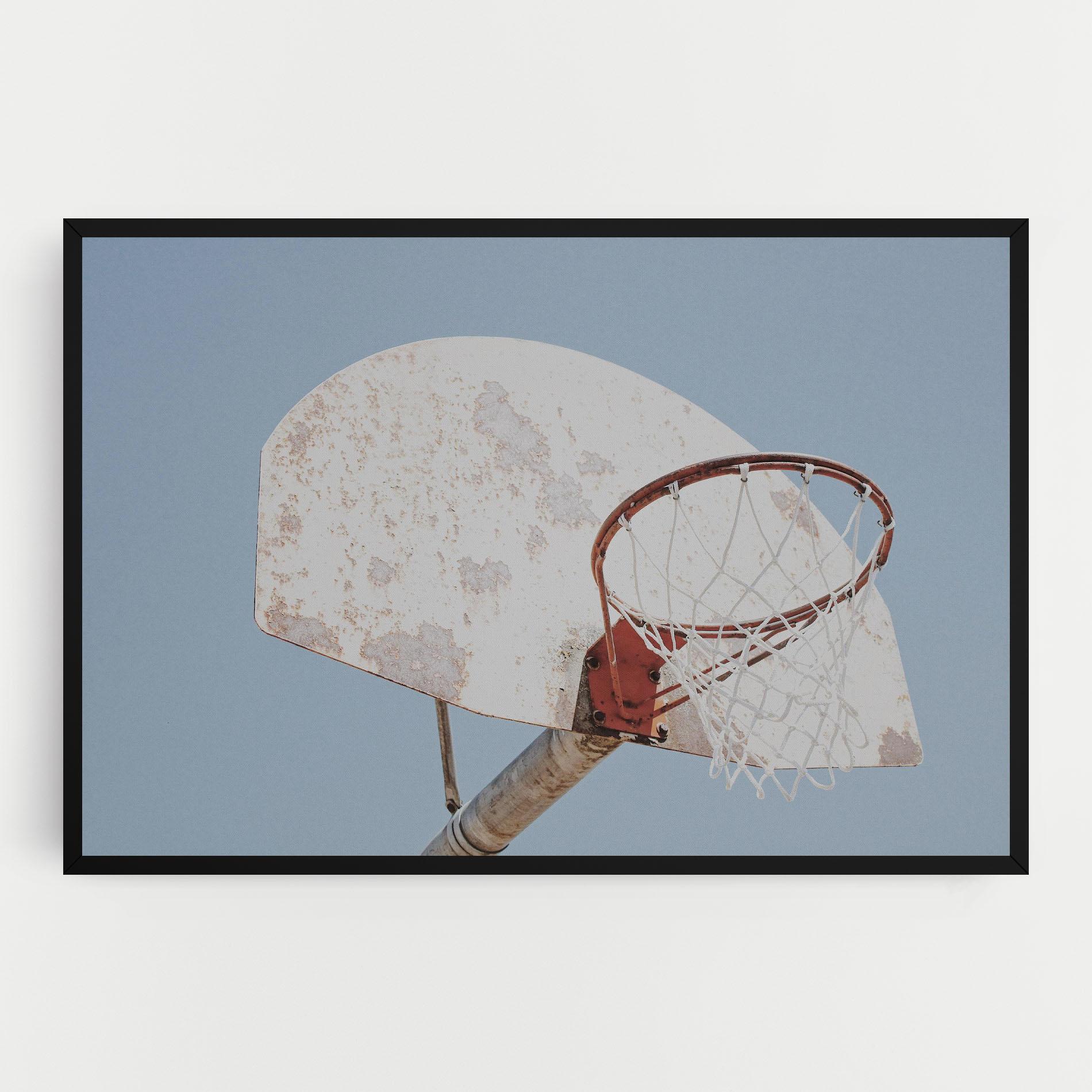 Obraz na Płótnie Old Basketball Hoop mockup 0
