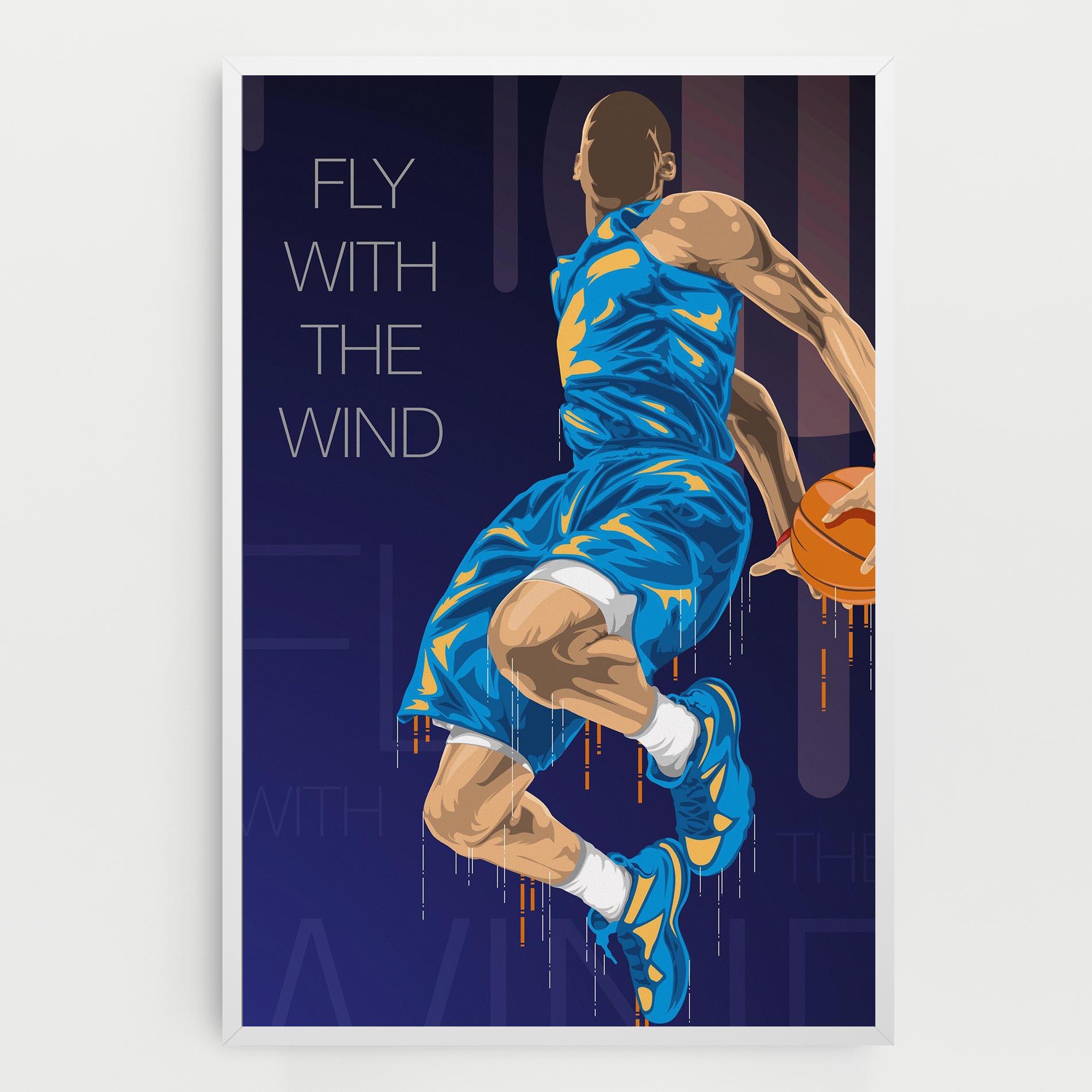 Obraz na Płótnie Fly With The Wind mockup 0