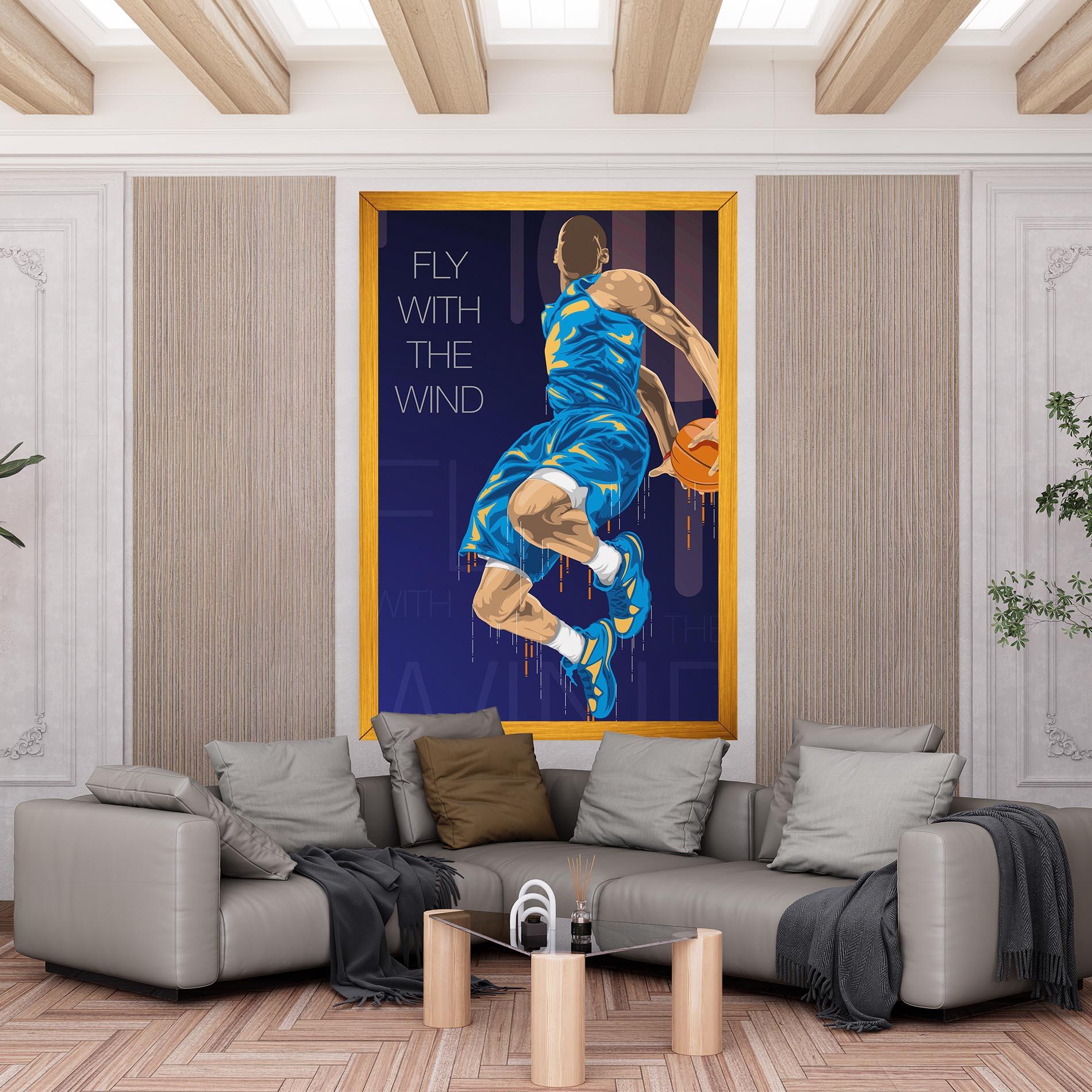 Obraz na Płótnie Fly With The Wind mockup 6