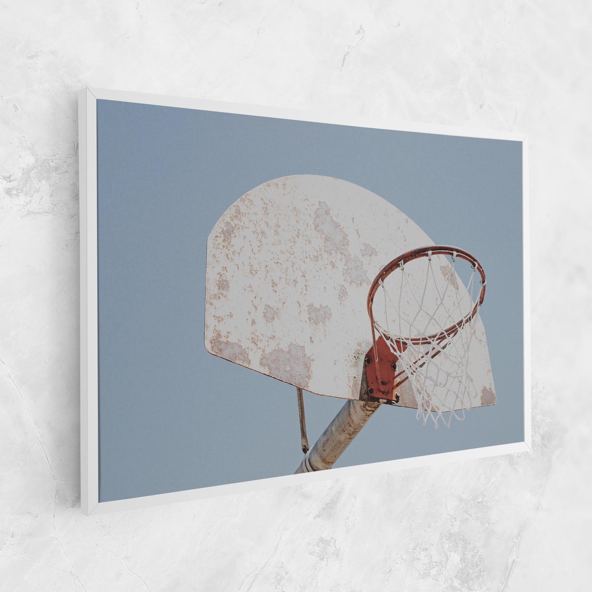 Obraz na Płótnie Old Basketball Hoop mockup 1