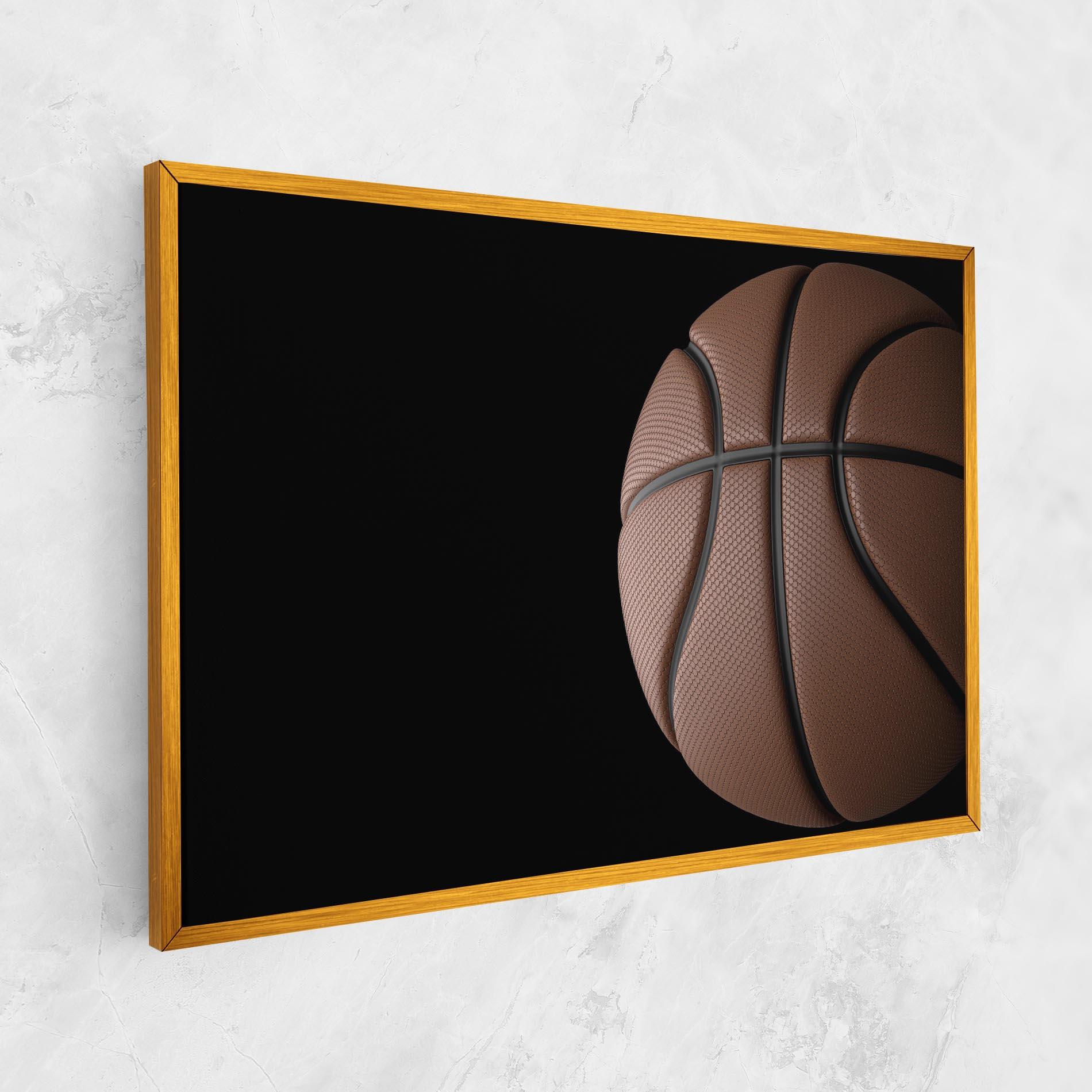Obraz na Płótnie 3d Basketball Ball mockup 1