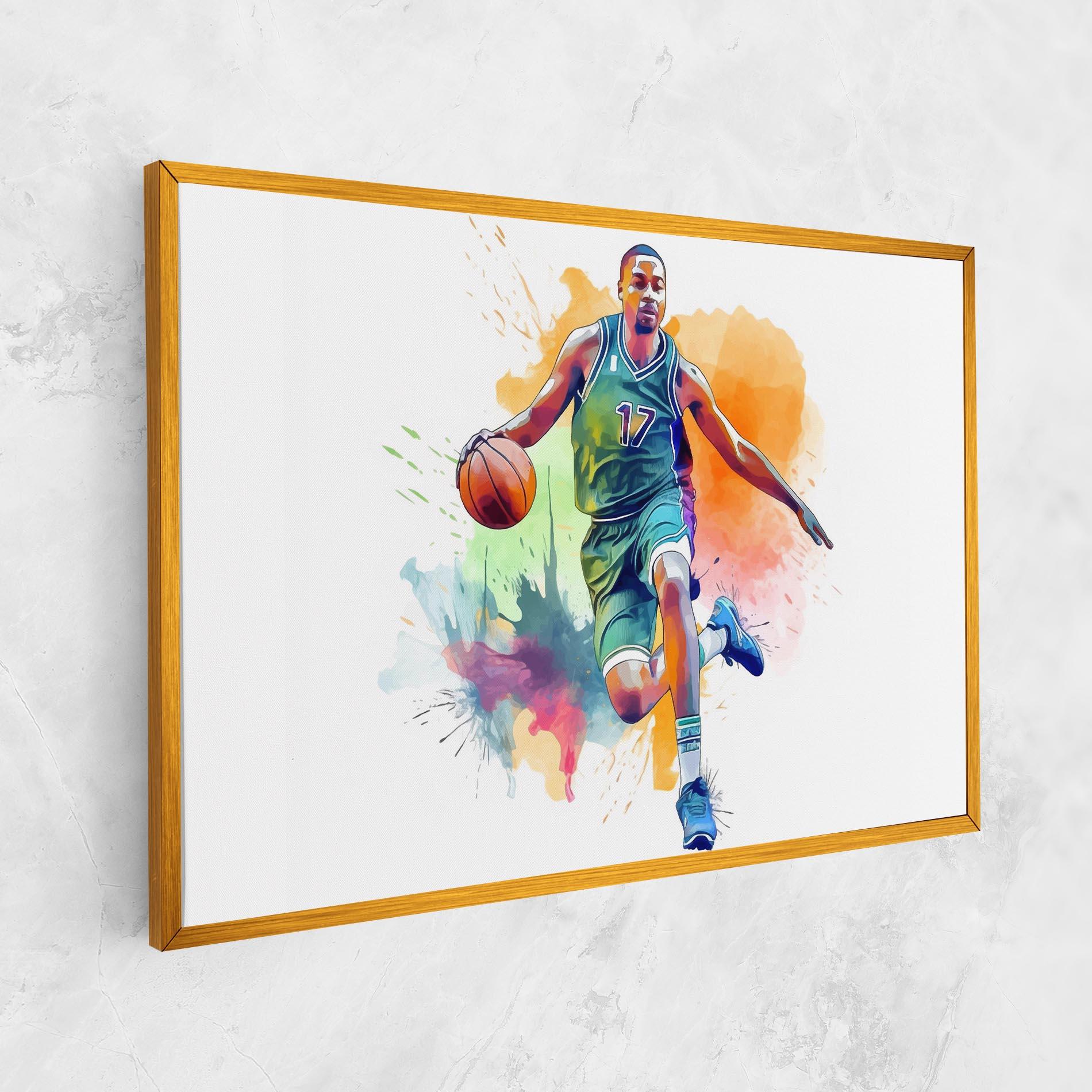 Obraz na Płótnie Playing Basket mockup 1