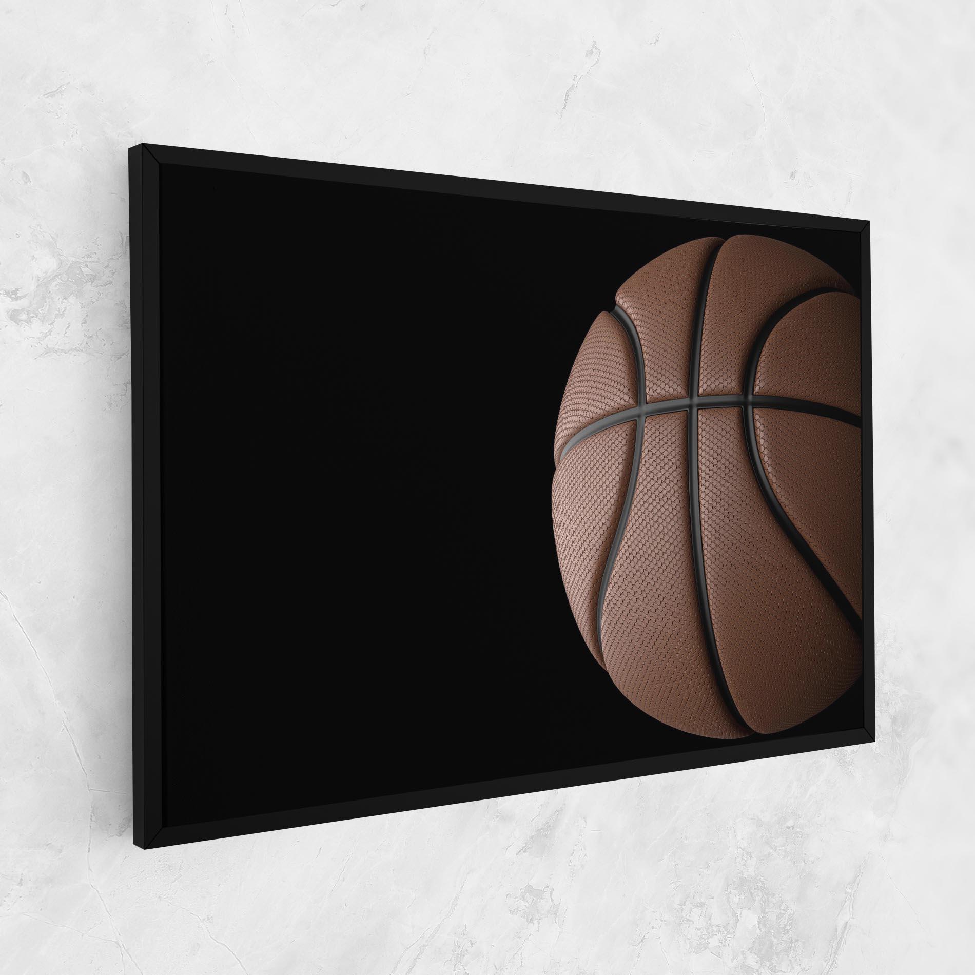 Obraz na Płótnie 3d Basketball Ball mockup 1