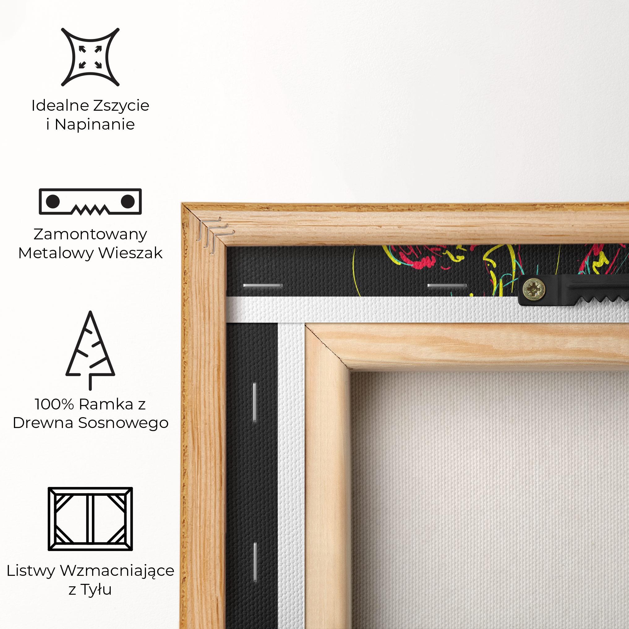 Obraz na Płótnie Basket Line Jump mockup 5