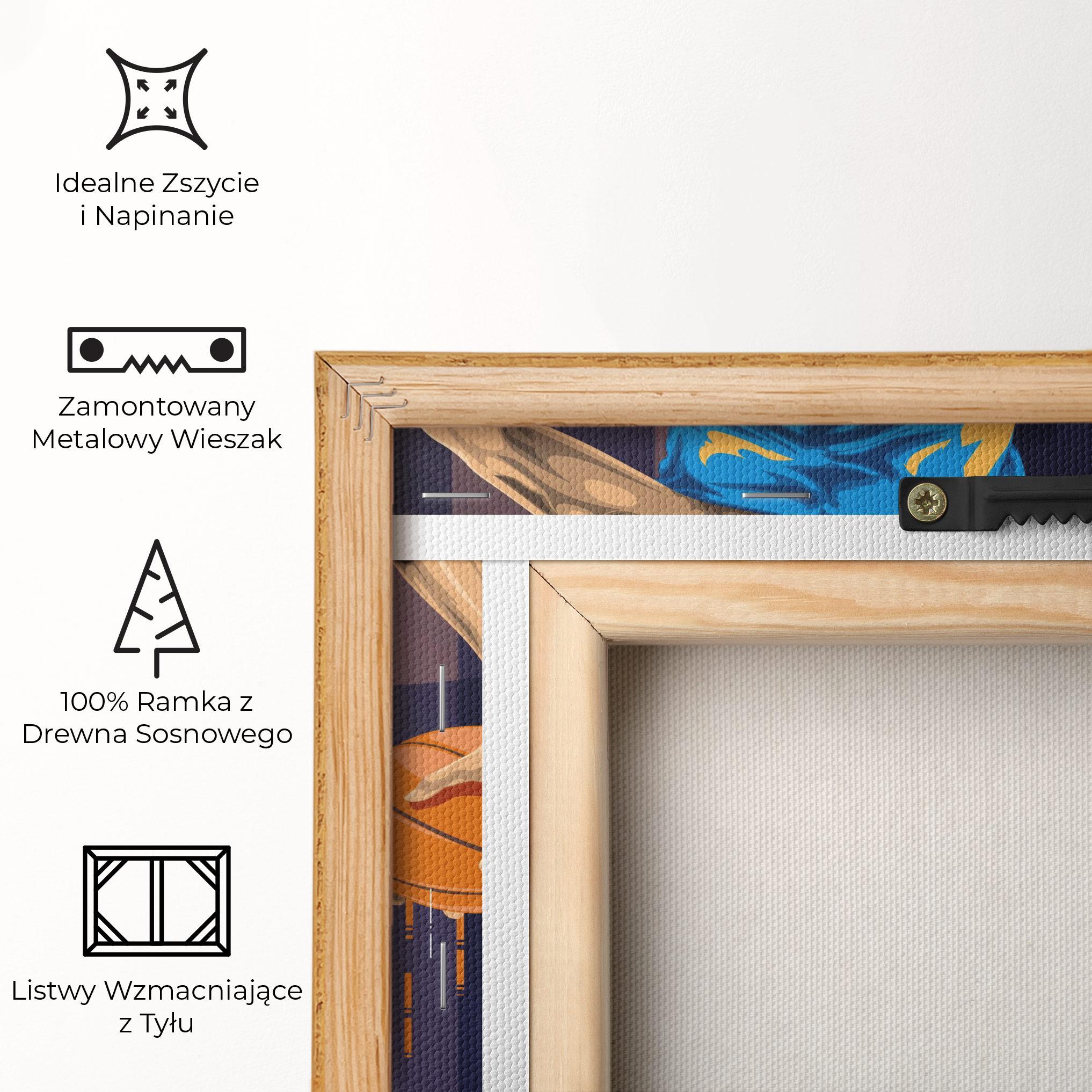 Obraz na Płótnie Fly With The Wind mockup 5