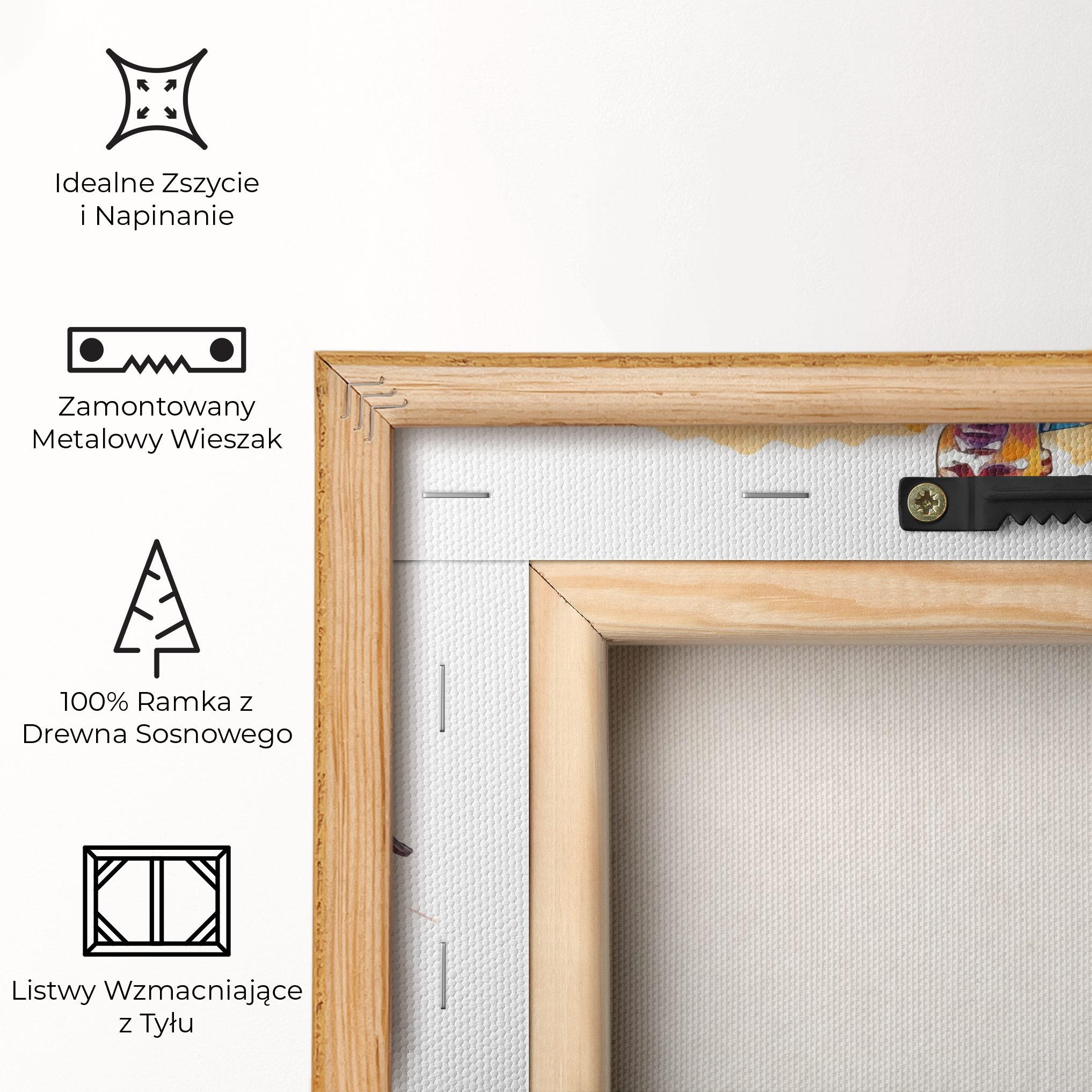 Obraz na Płótnie Playing Basket mockup 5