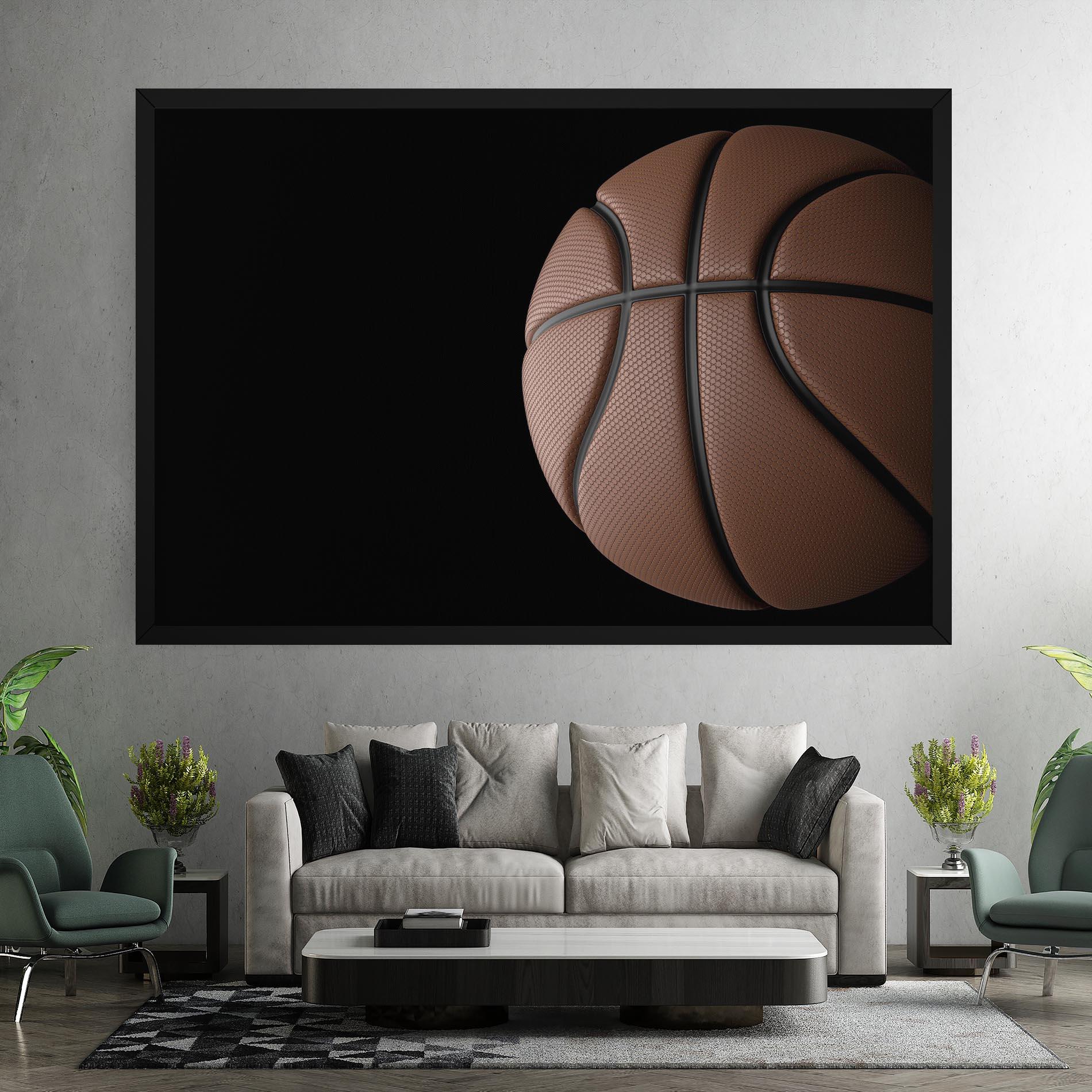 Obraz na Płótnie 3d Basketball Ball mockup 7