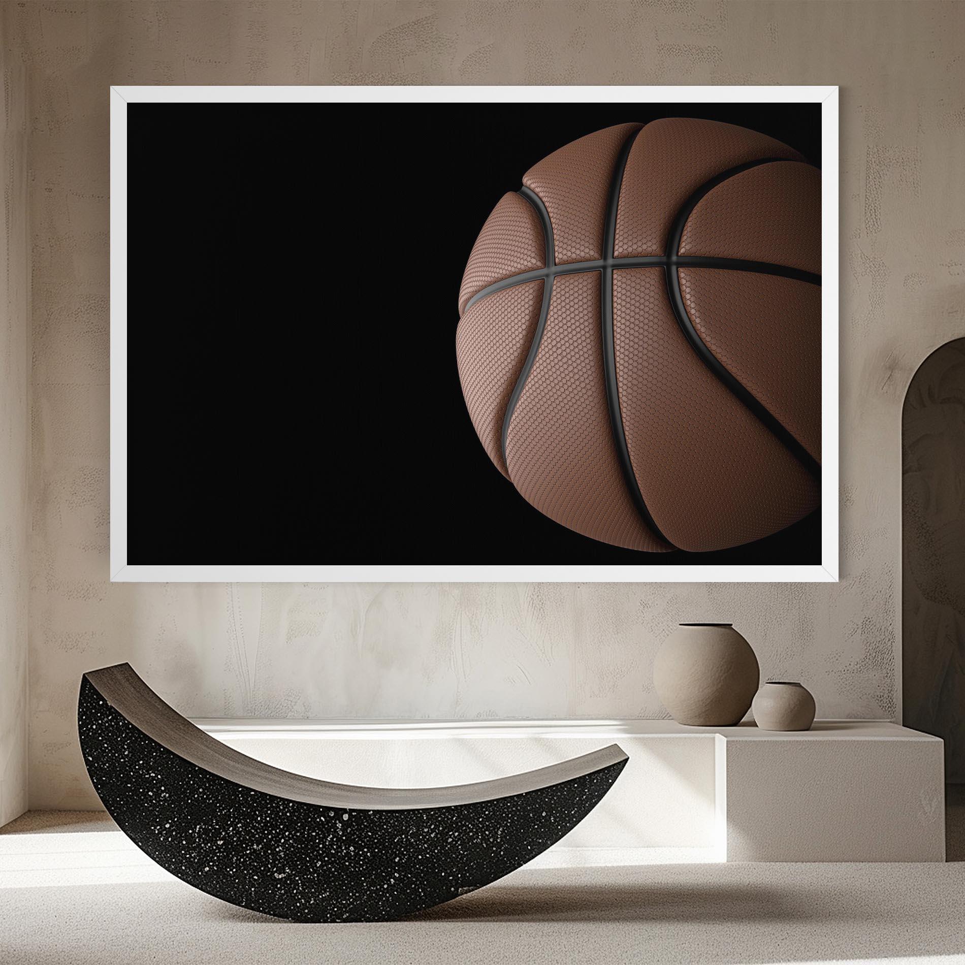 Obraz na Płótnie 3d Basketball Ball mockup 8