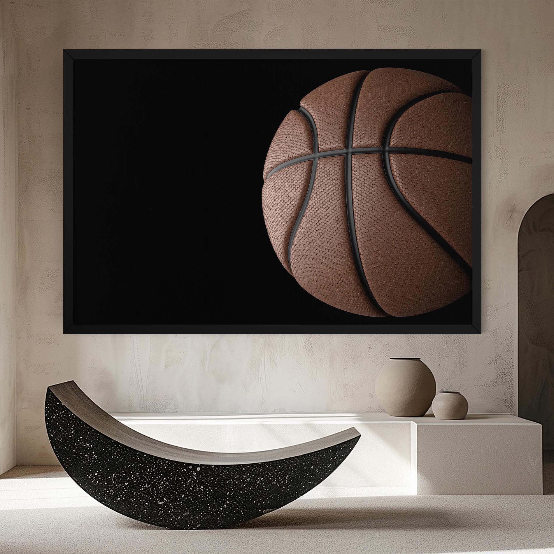 Obraz na Płótnie 3d Basketball Ball mockup 8