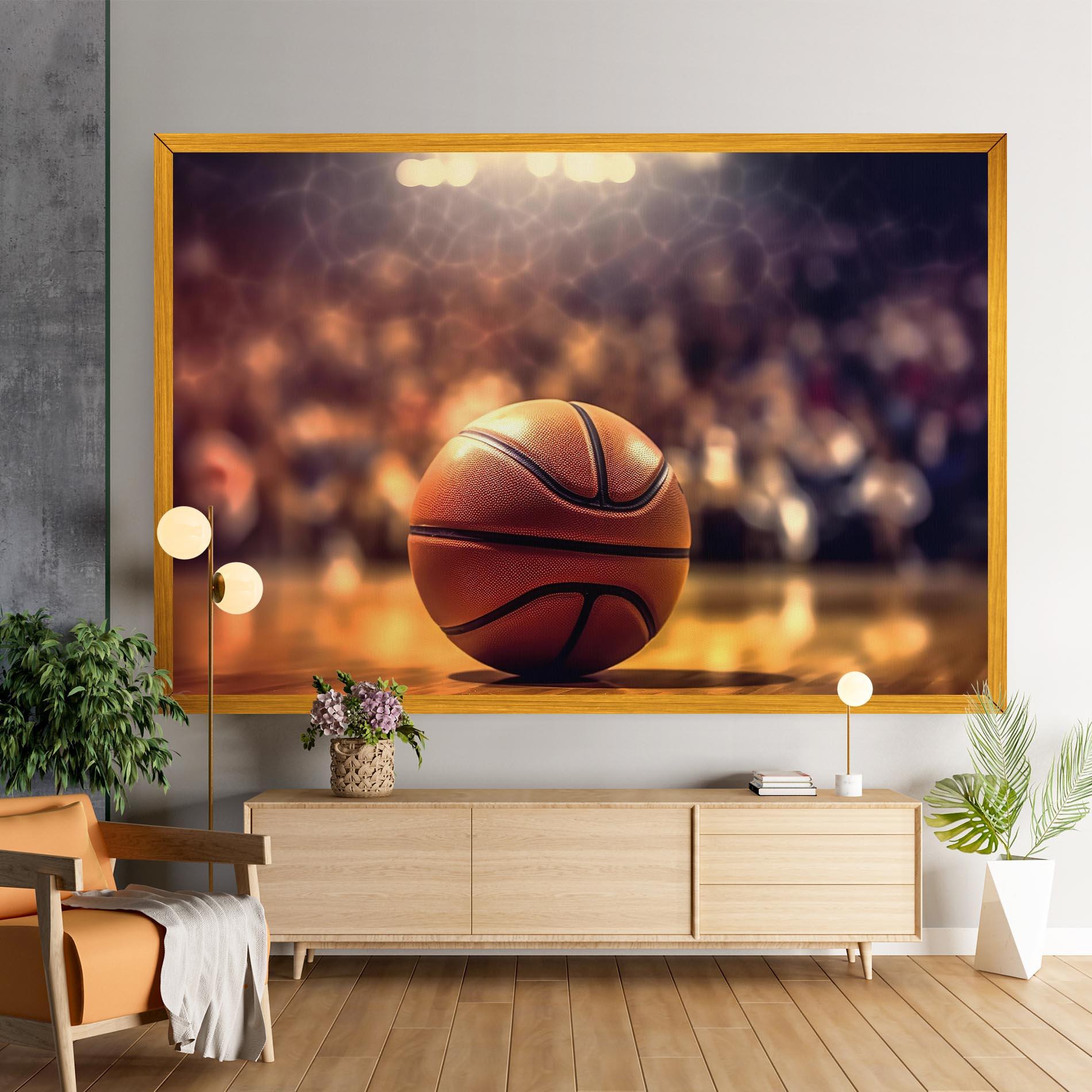 Obraz na Płótnie Basketball Arena mockup 9