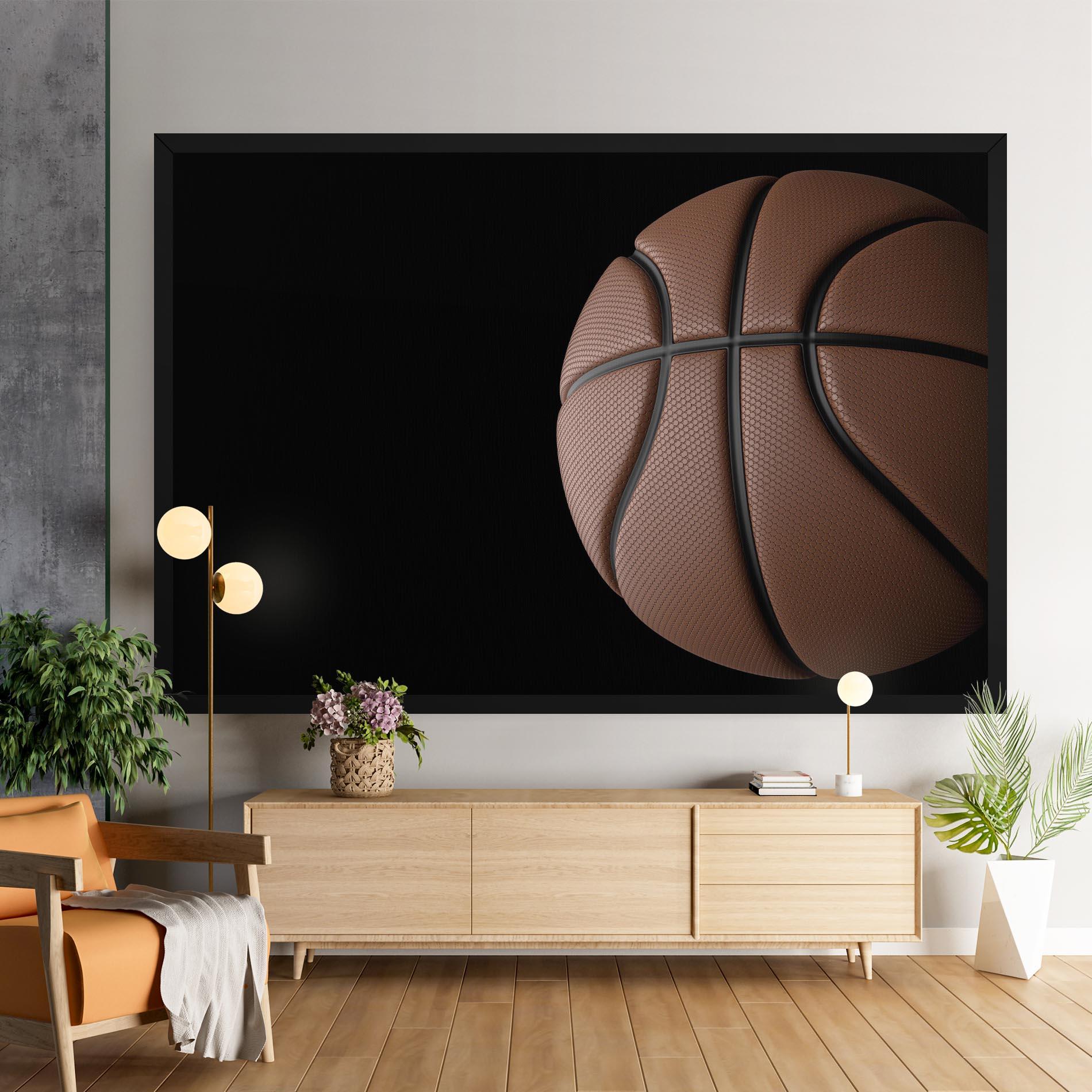Obraz na Płótnie 3d Basketball Ball mockup 9
