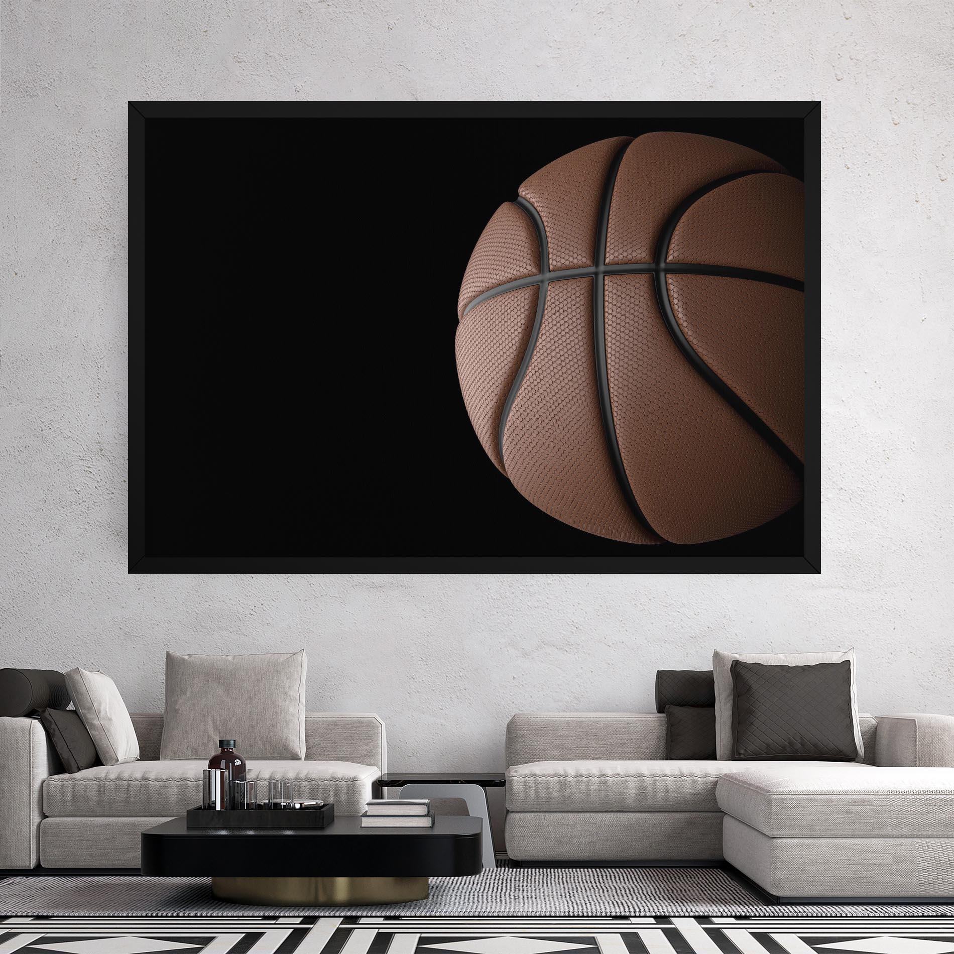 Obraz na Płótnie 3d Basketball Ball mockup 2