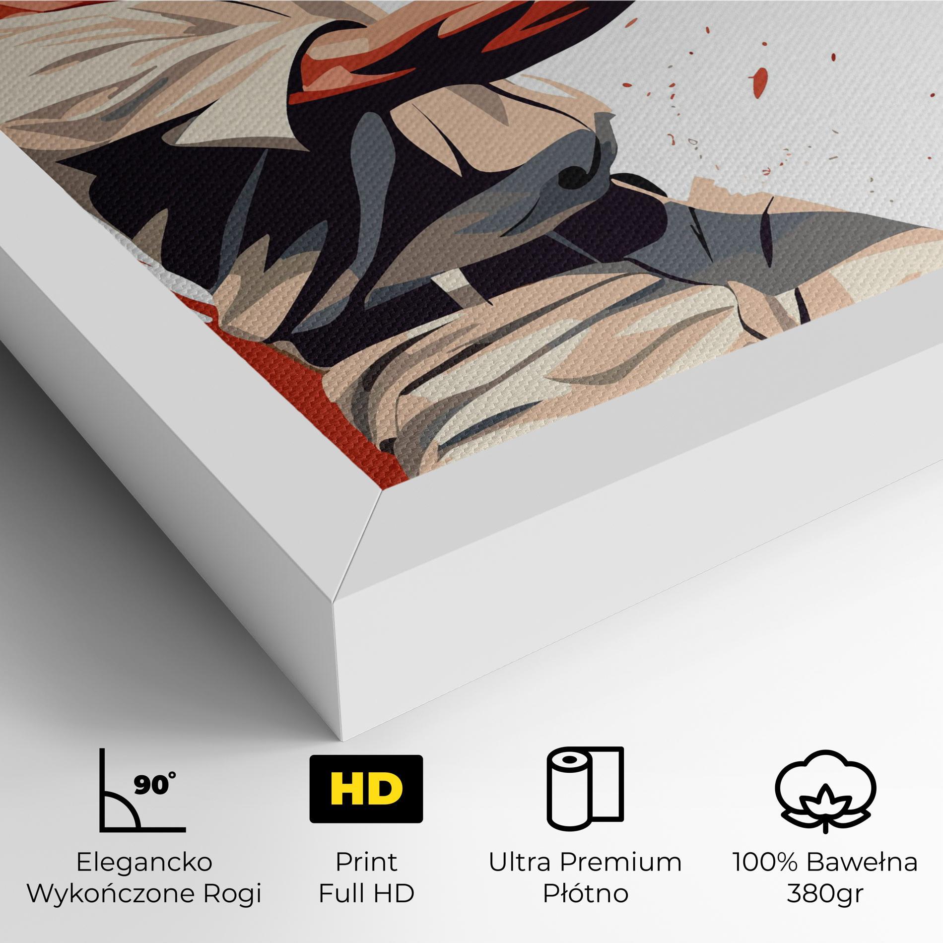 Obraz na Płótnie Baseball Red Art mockup 4