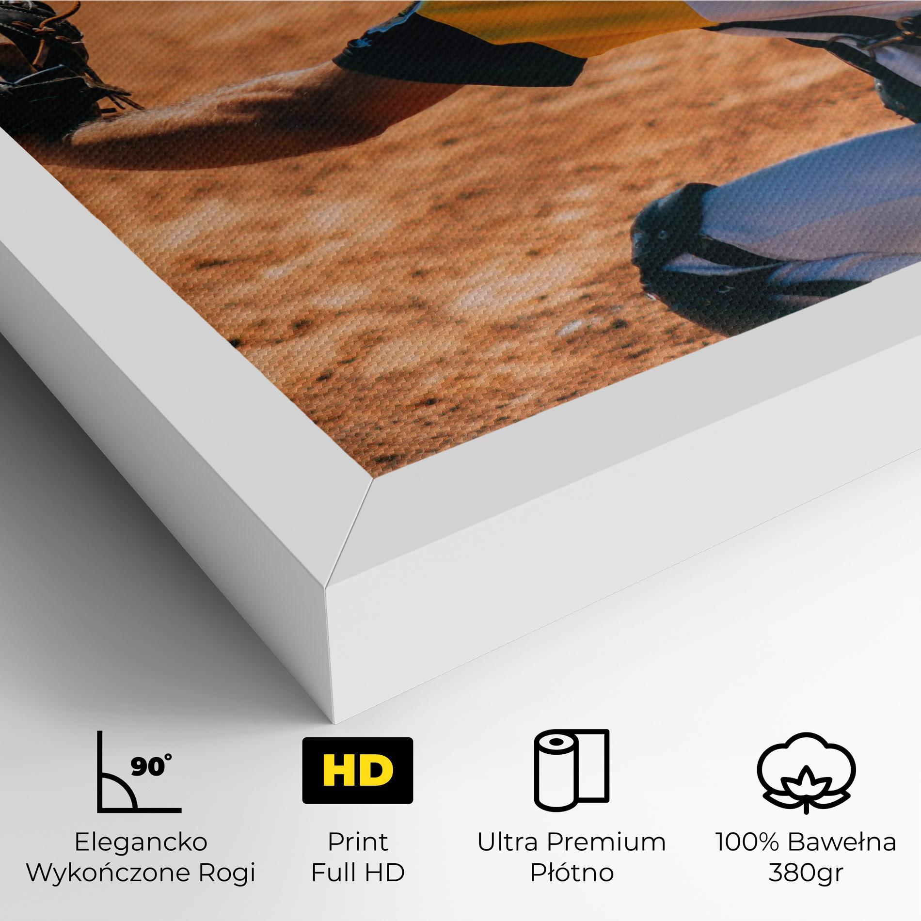 Obraz na Płótnie Number 47 Baseball mockup 4