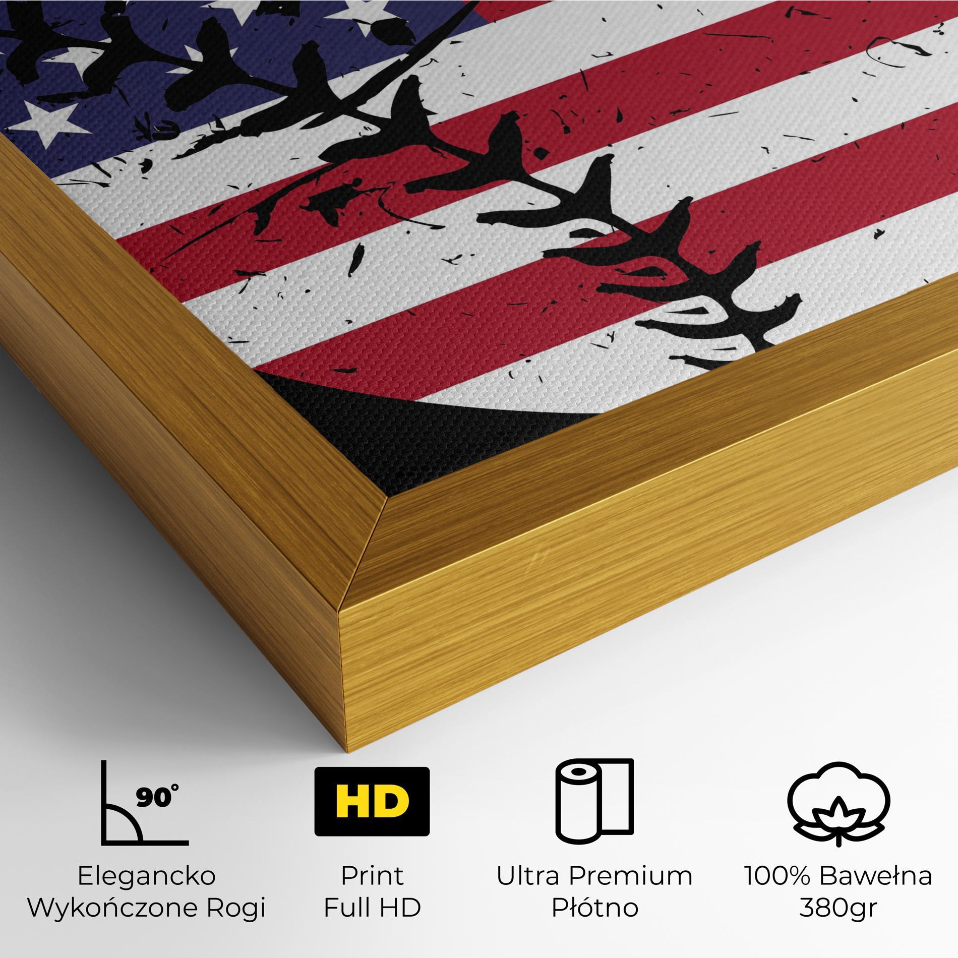 Obraz na Płótnie Baseball Usa mockup 4