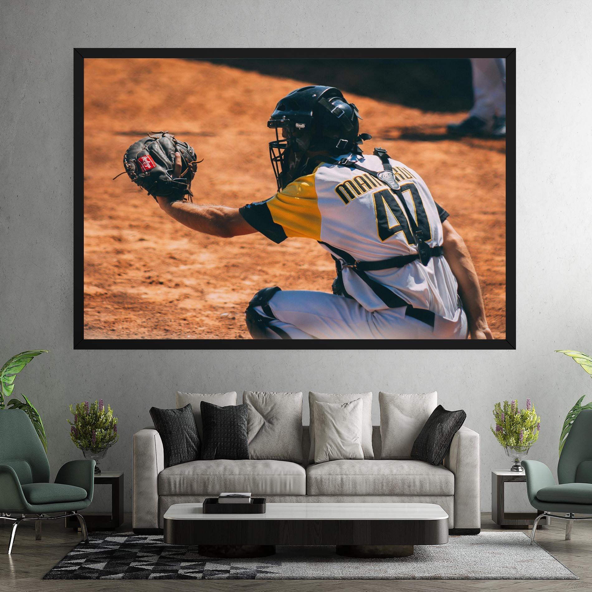 Obraz na Płótnie Number 47 Baseball mockup 7