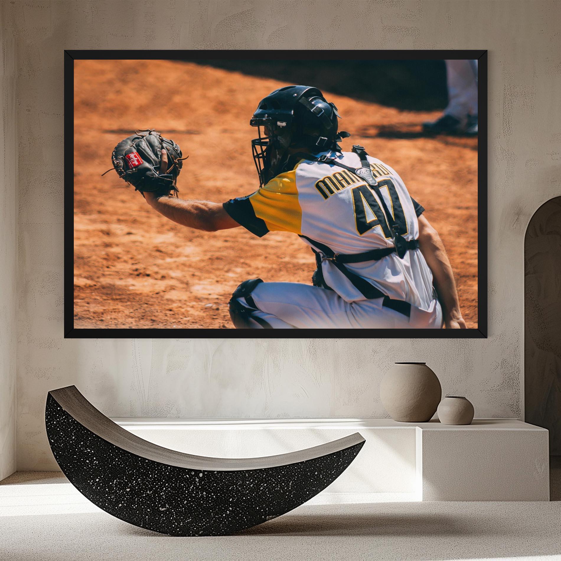 Obraz na Płótnie Number 47 Baseball mockup 8