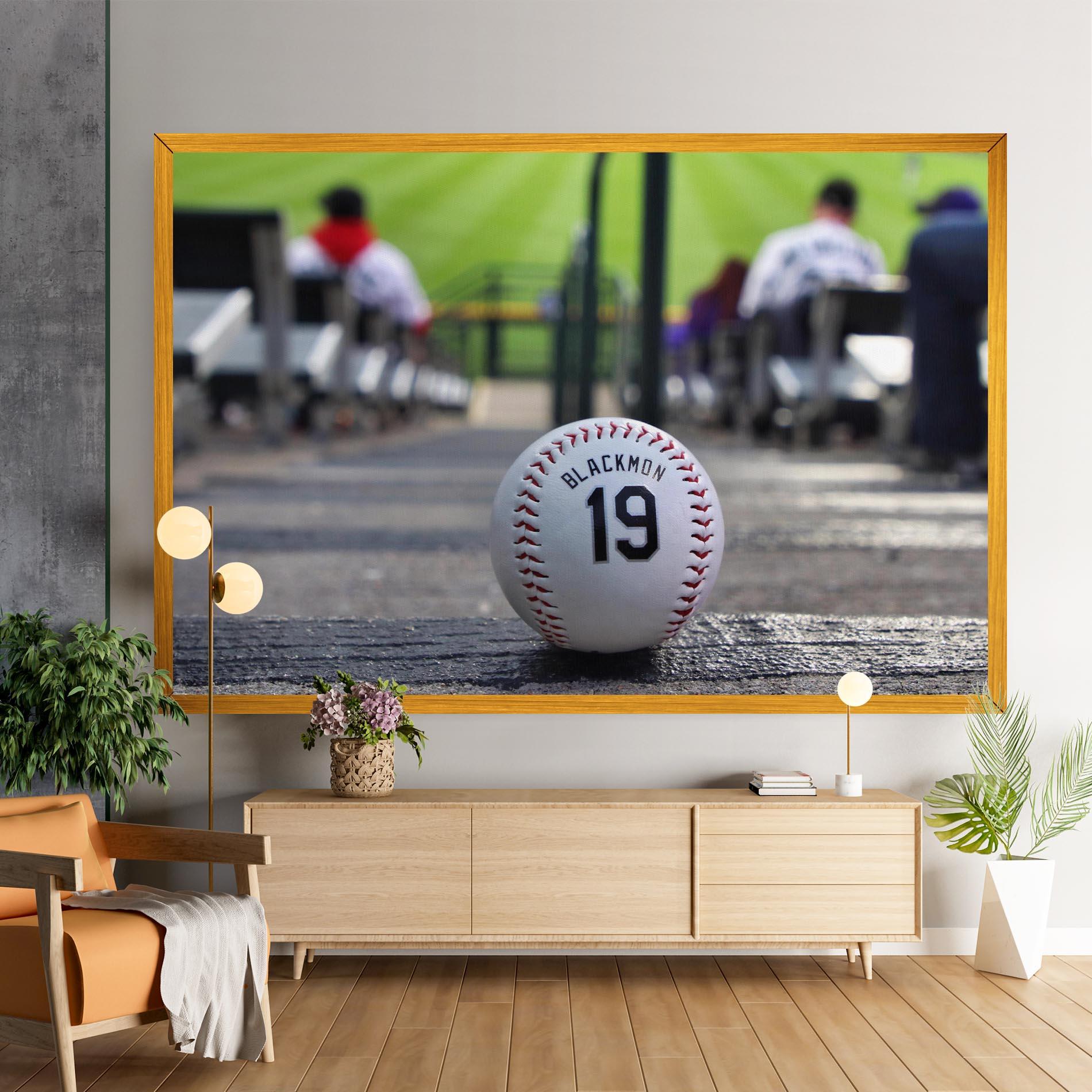 Obraz na Płótnie Baseball Nr 19 mockup 9