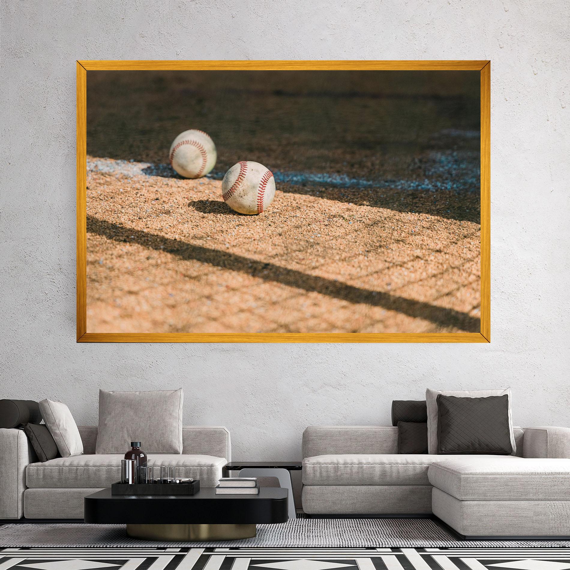 Obraz na Płótnie Baseball Balls mockup 2