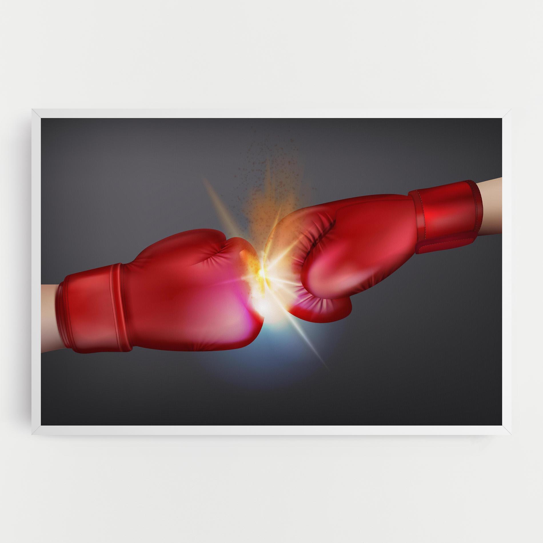 Obraz na Płótnie Box Explosion mockup 0