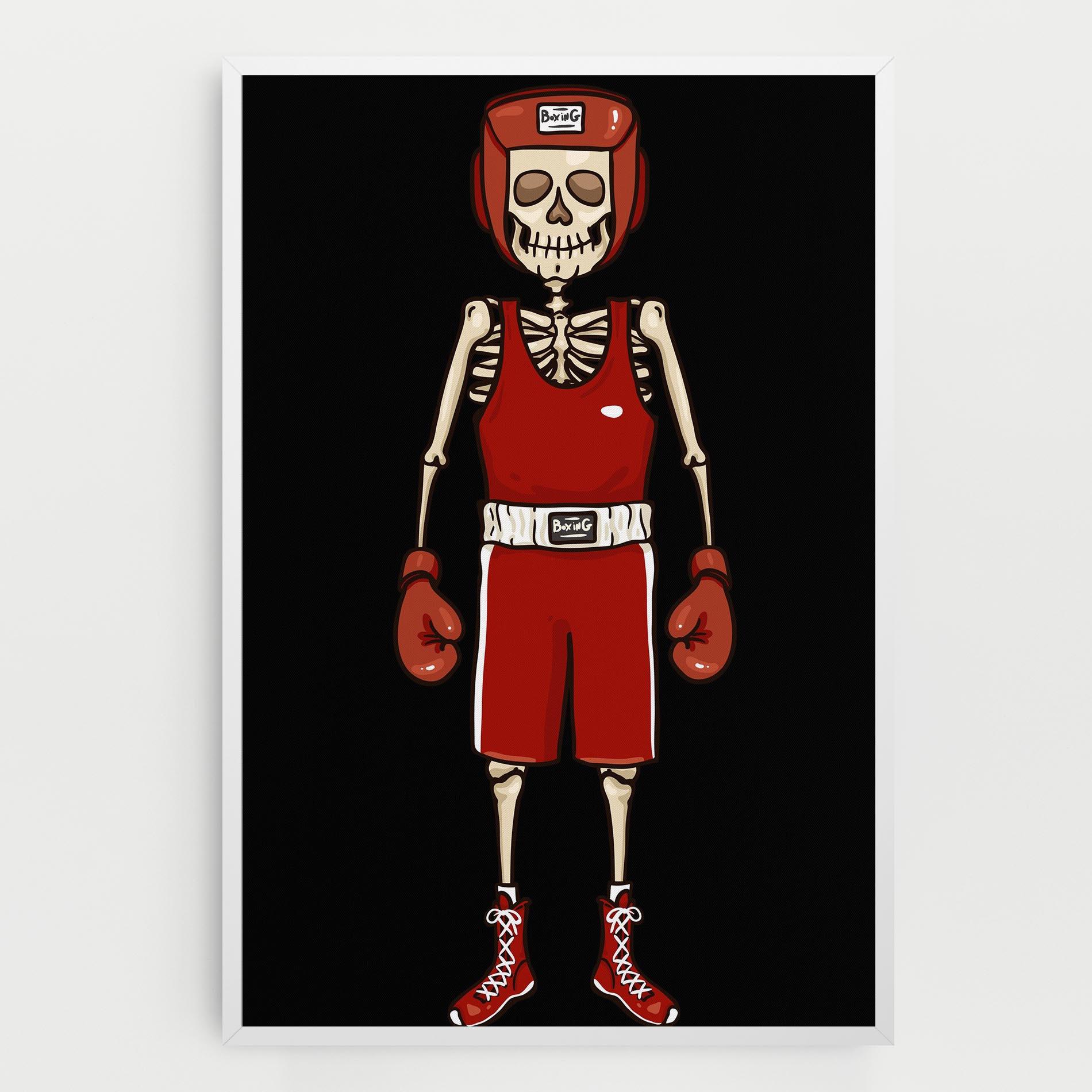 Obraz na Płótnie Bones Box mockup 0