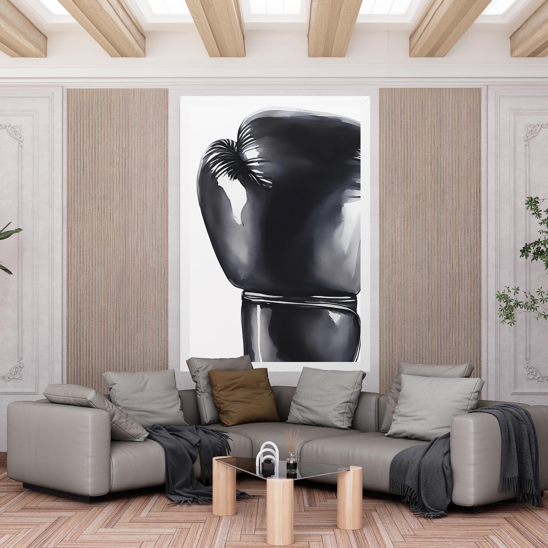 Obraz na Płótnie Black Box Glove mockup 6