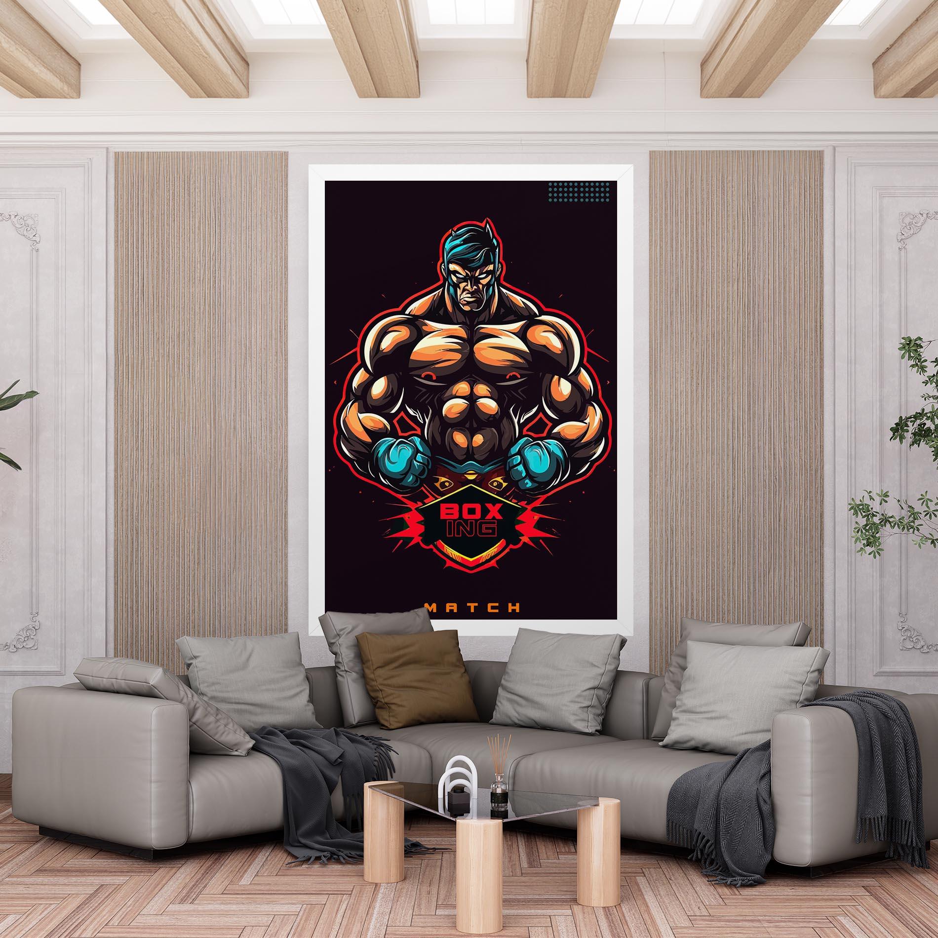 Obraz na Płótnie Light Blue Gloves mockup 6