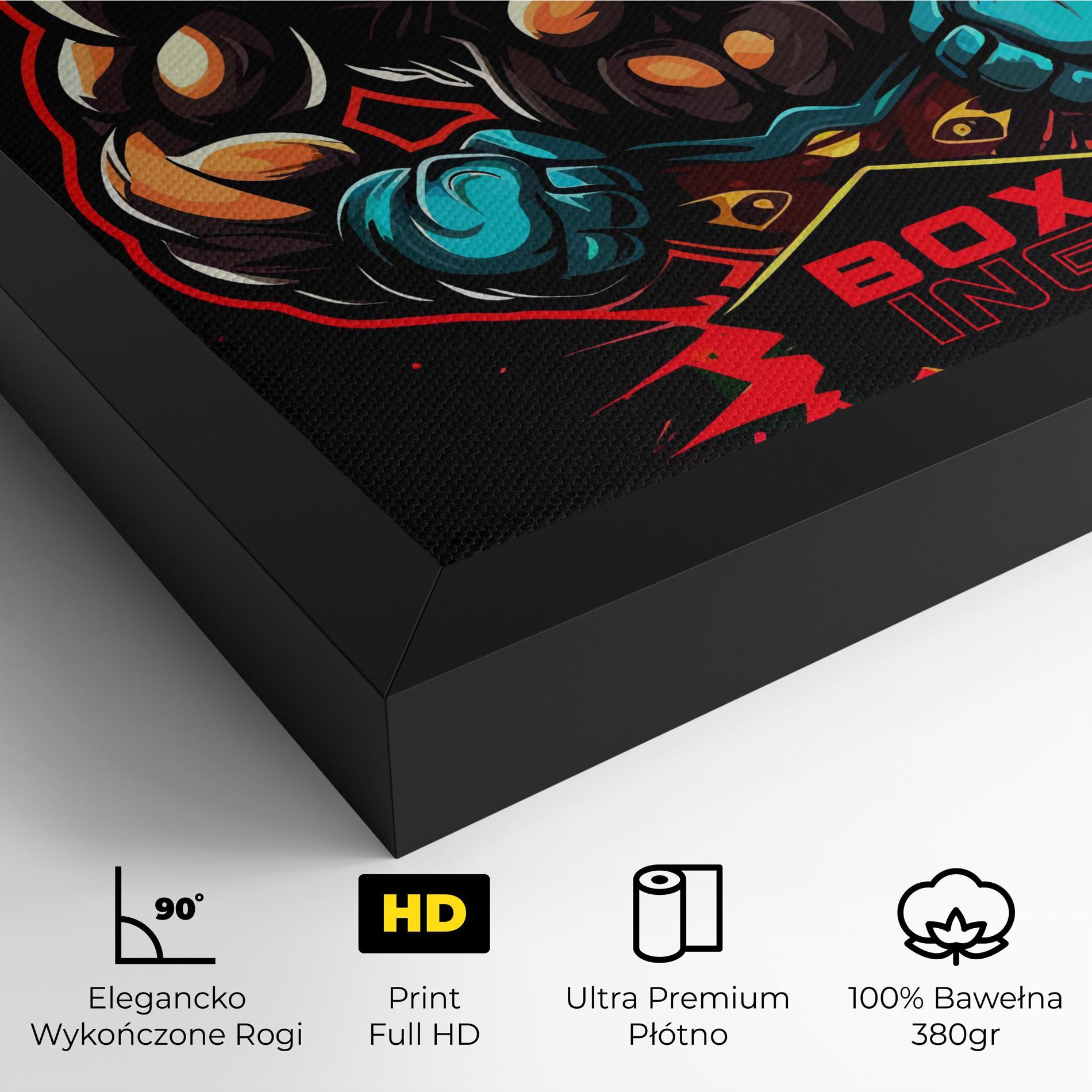 Obraz na Płótnie Light Blue Gloves mockup 4