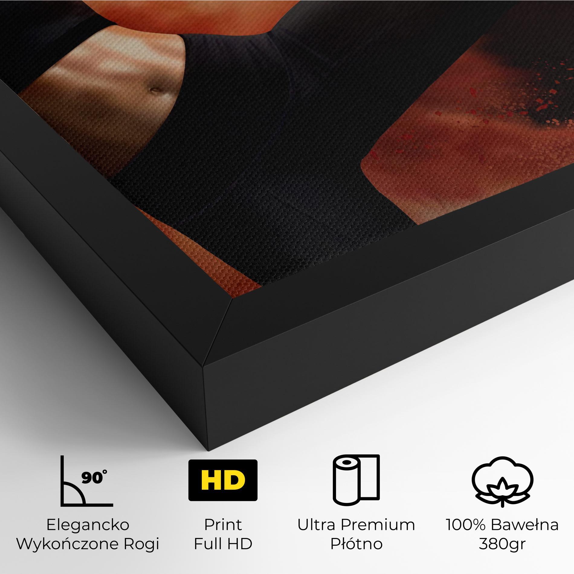 Obraz na Płótnie Woman Box mockup 4