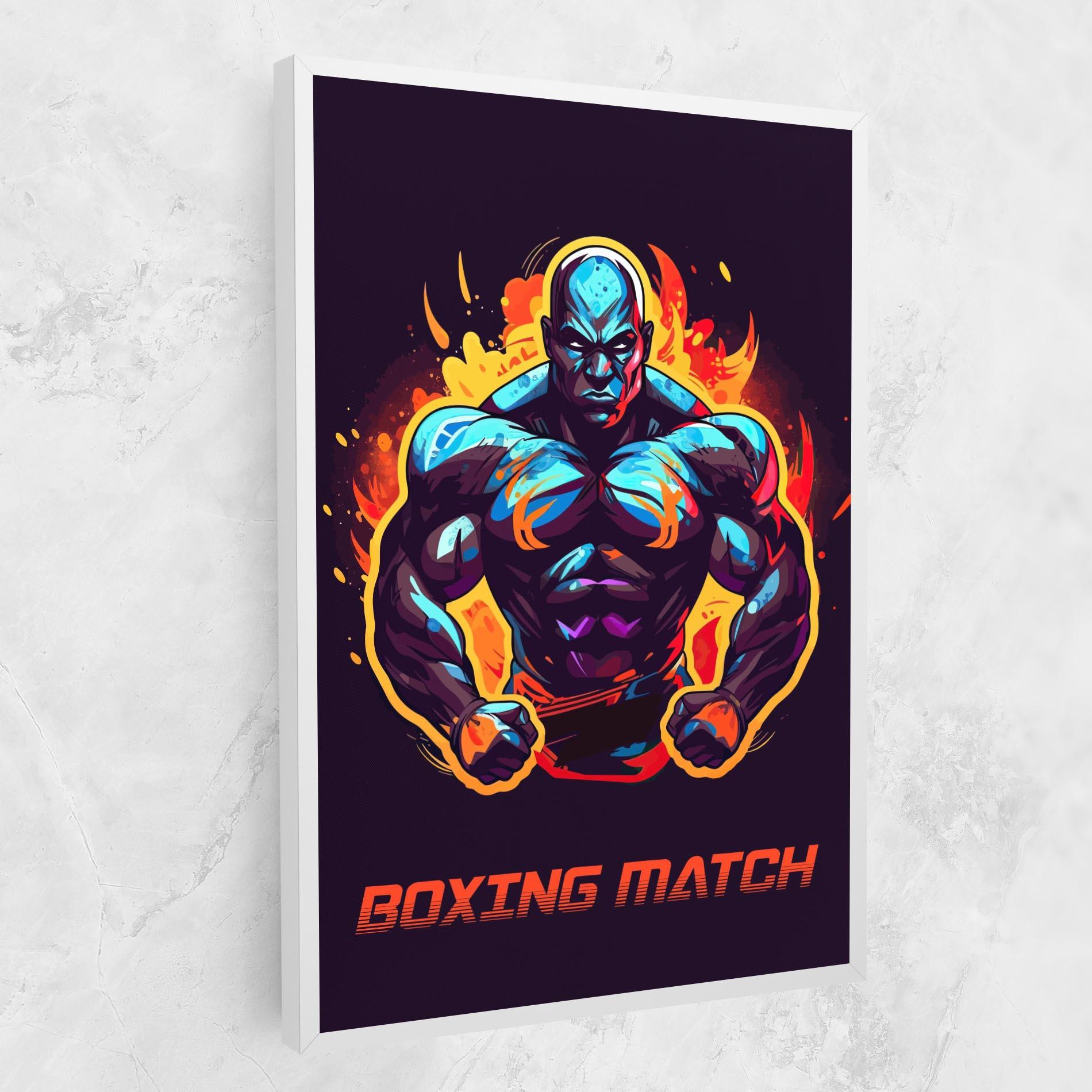 Obraz na Płótnie Boxing Strong Match mockup 1