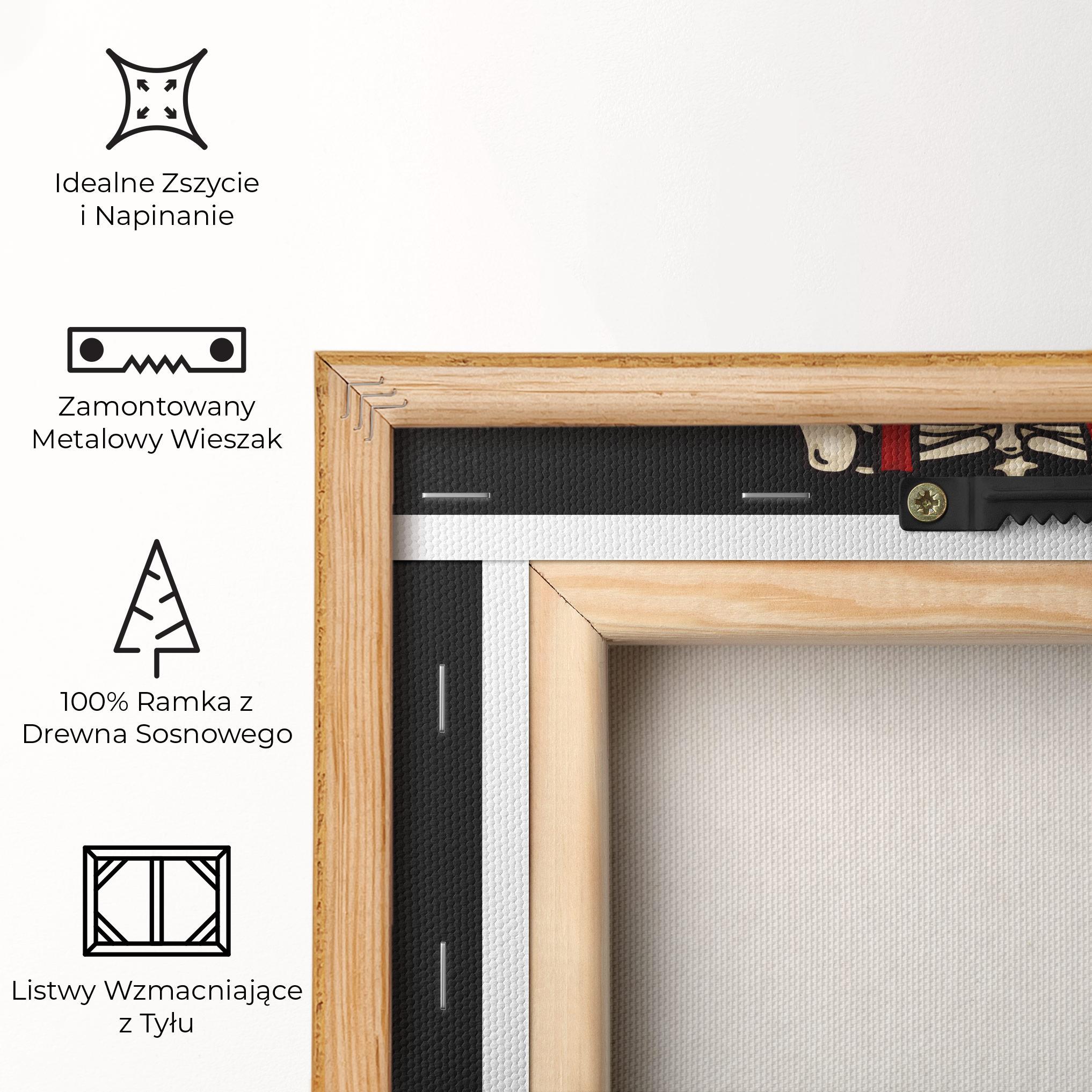 Obraz na Płótnie Bones Box mockup 5