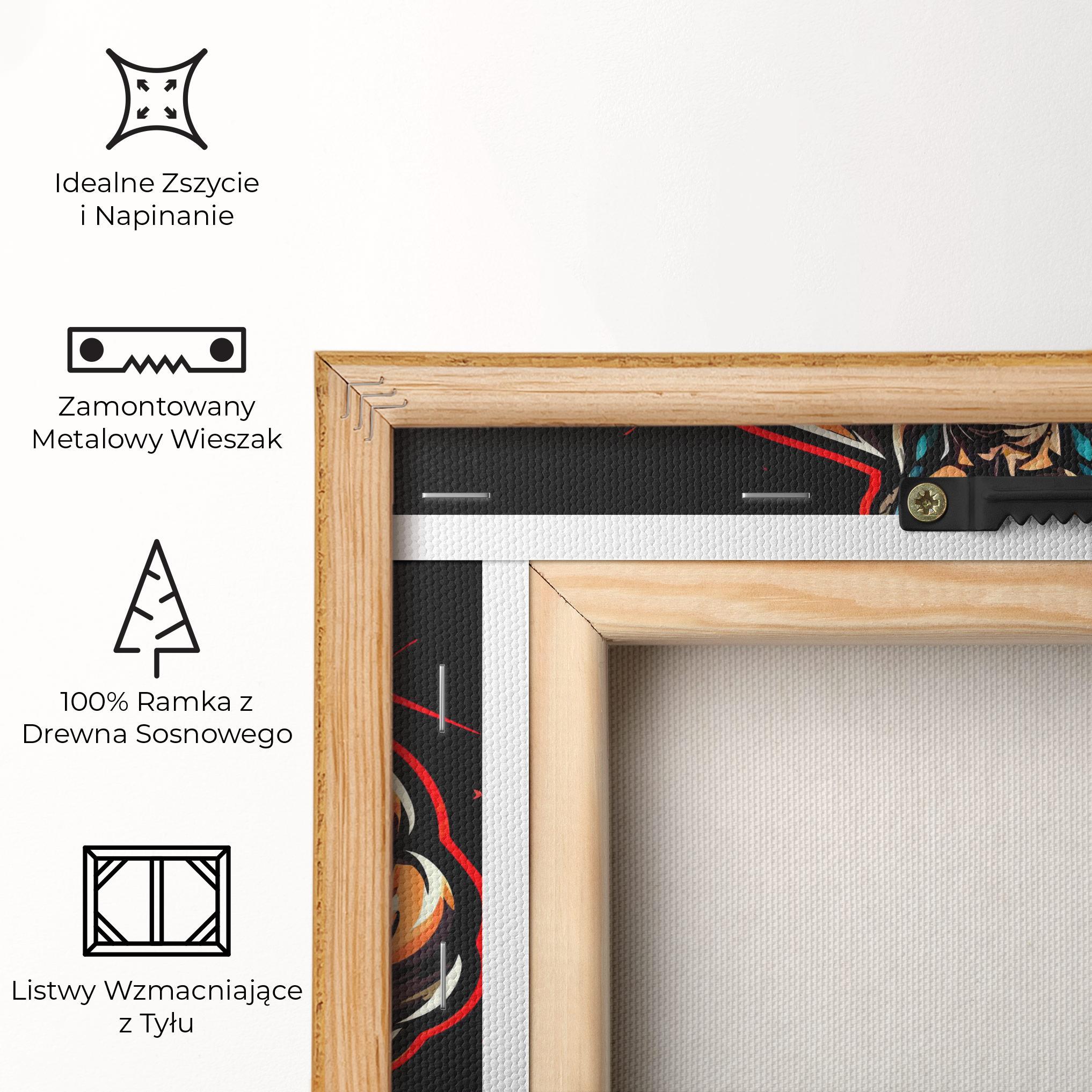 Obraz na Płótnie Light Blue Gloves mockup 5