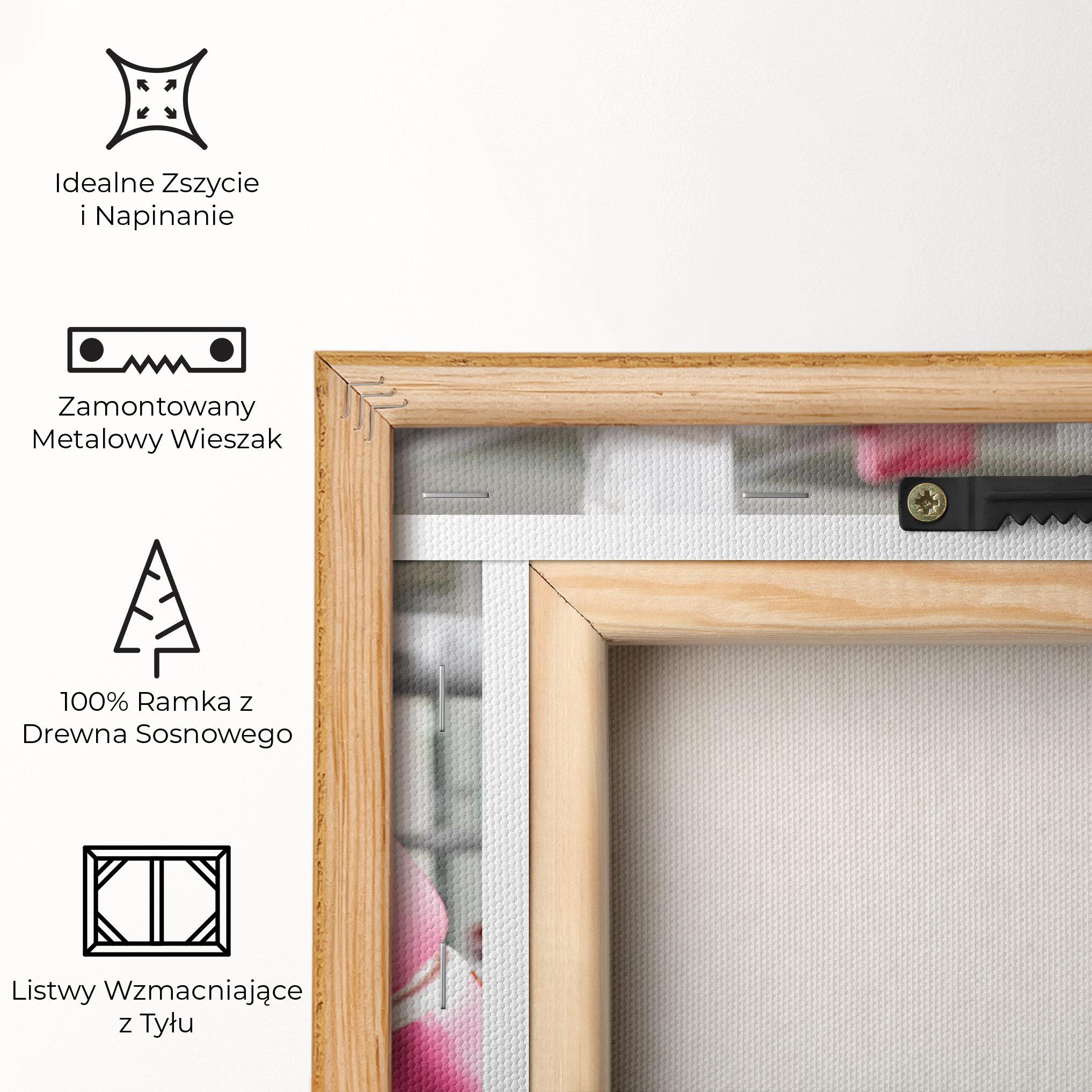 Obraz na Płótnie Pink Boxing Gloves mockup 5